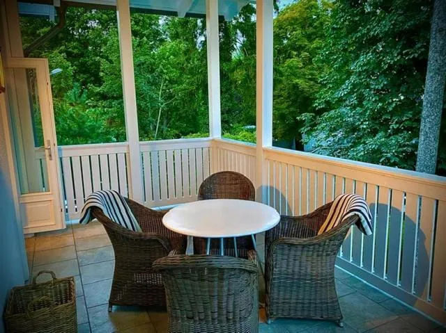 Balcony/Terrace in Villa Park Wisełka Spa & Wellness