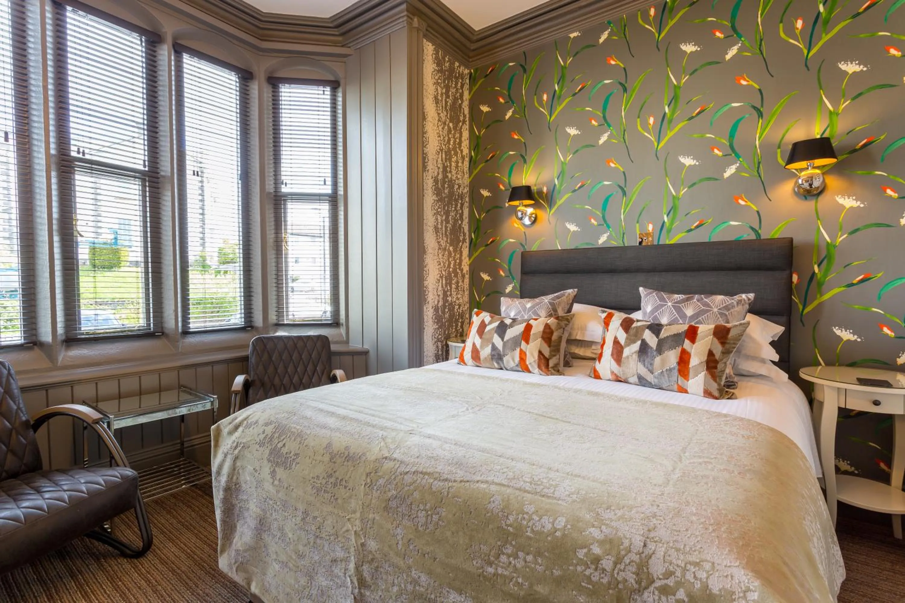 Bed in Jerichos Boutique Accommodation