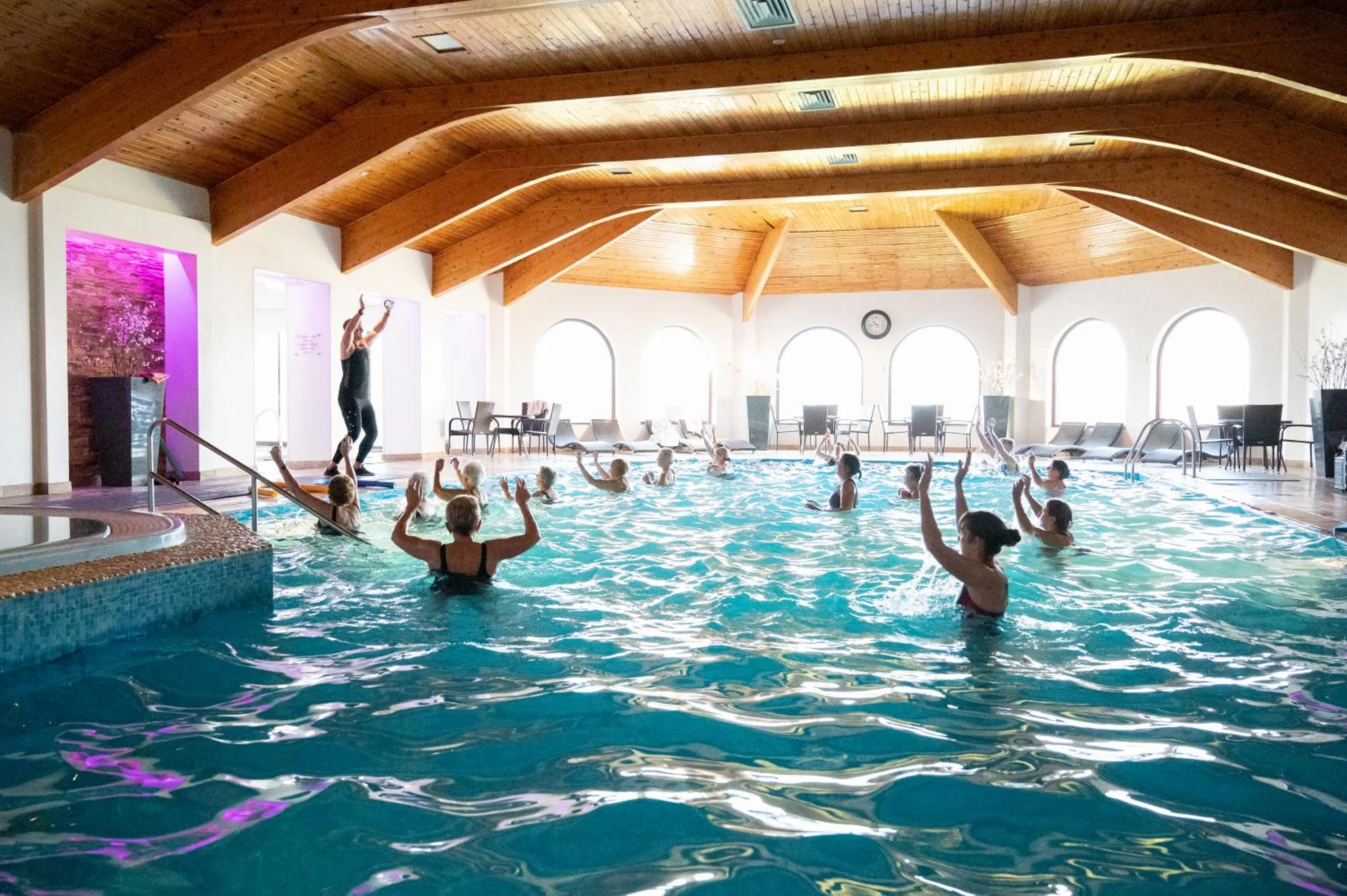 Swimming pool in Bryn Meadows Golf, Hotel & Spa