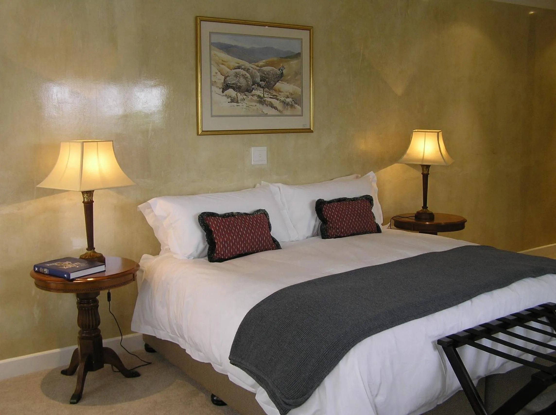 Bed in Leighwood Lodge