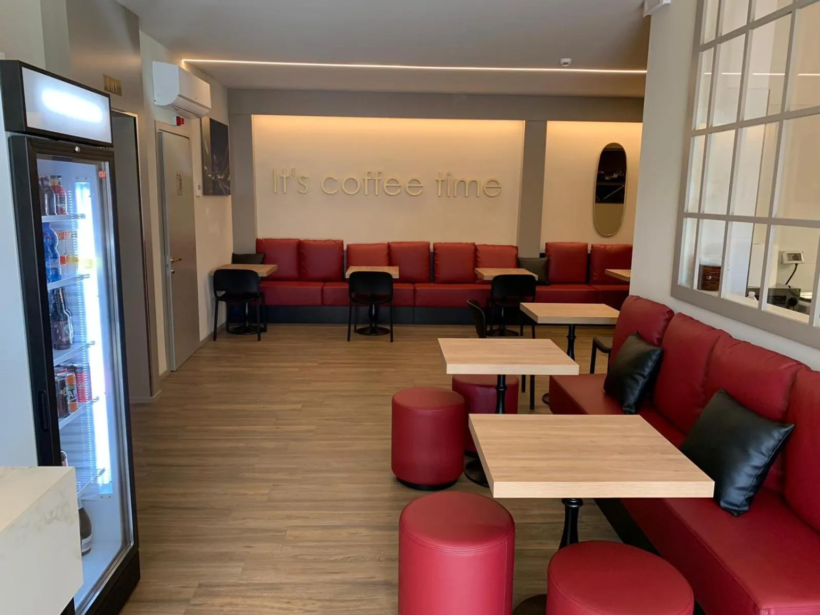 Lobby or reception in Hotel Alex