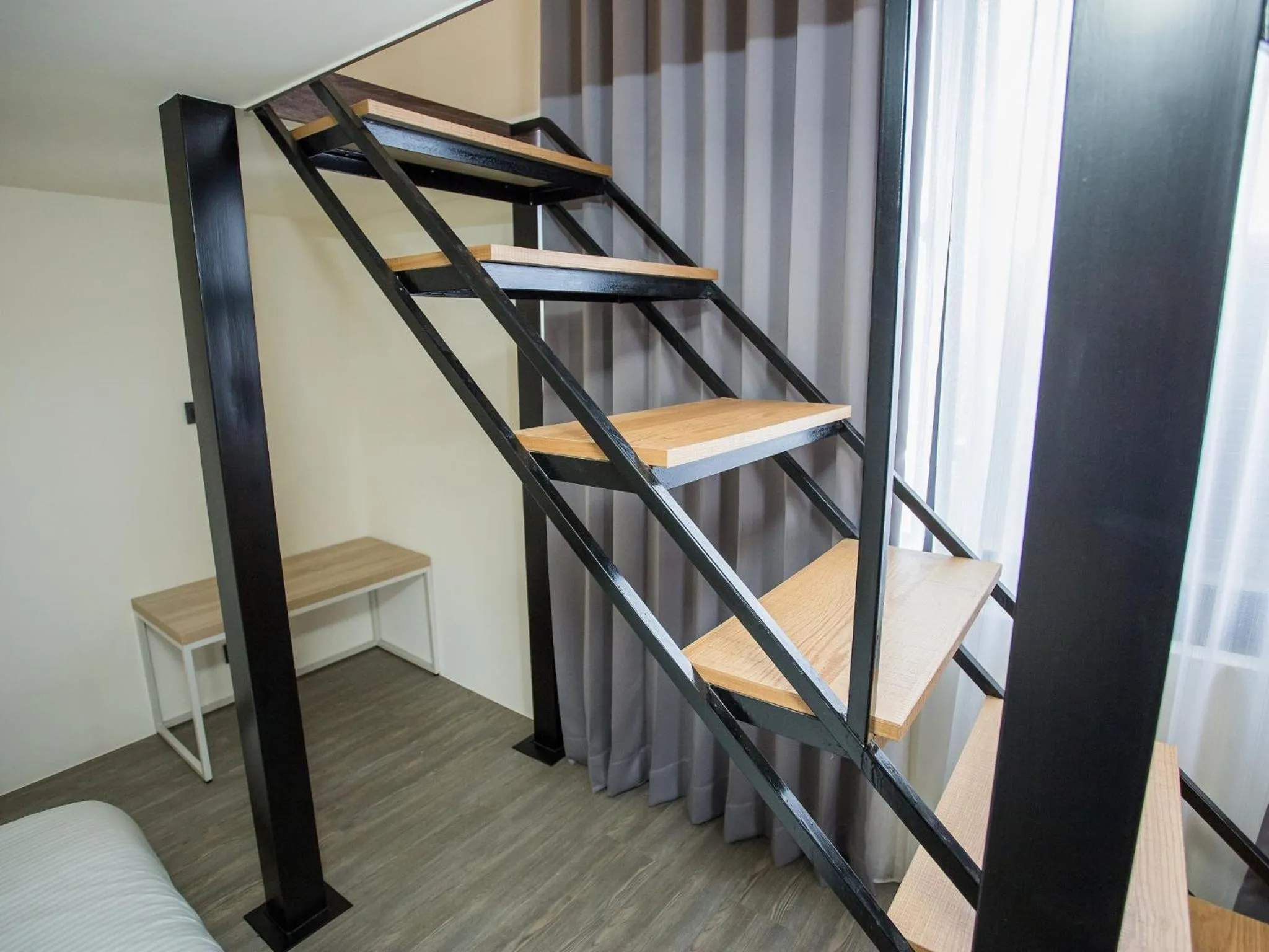 Bed in Rainbow Hotel