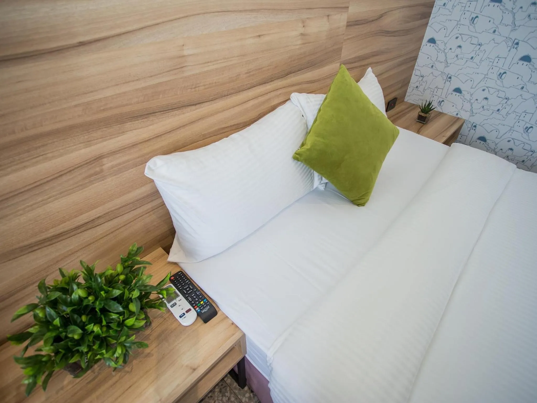 Bed in Rainbow Hotel