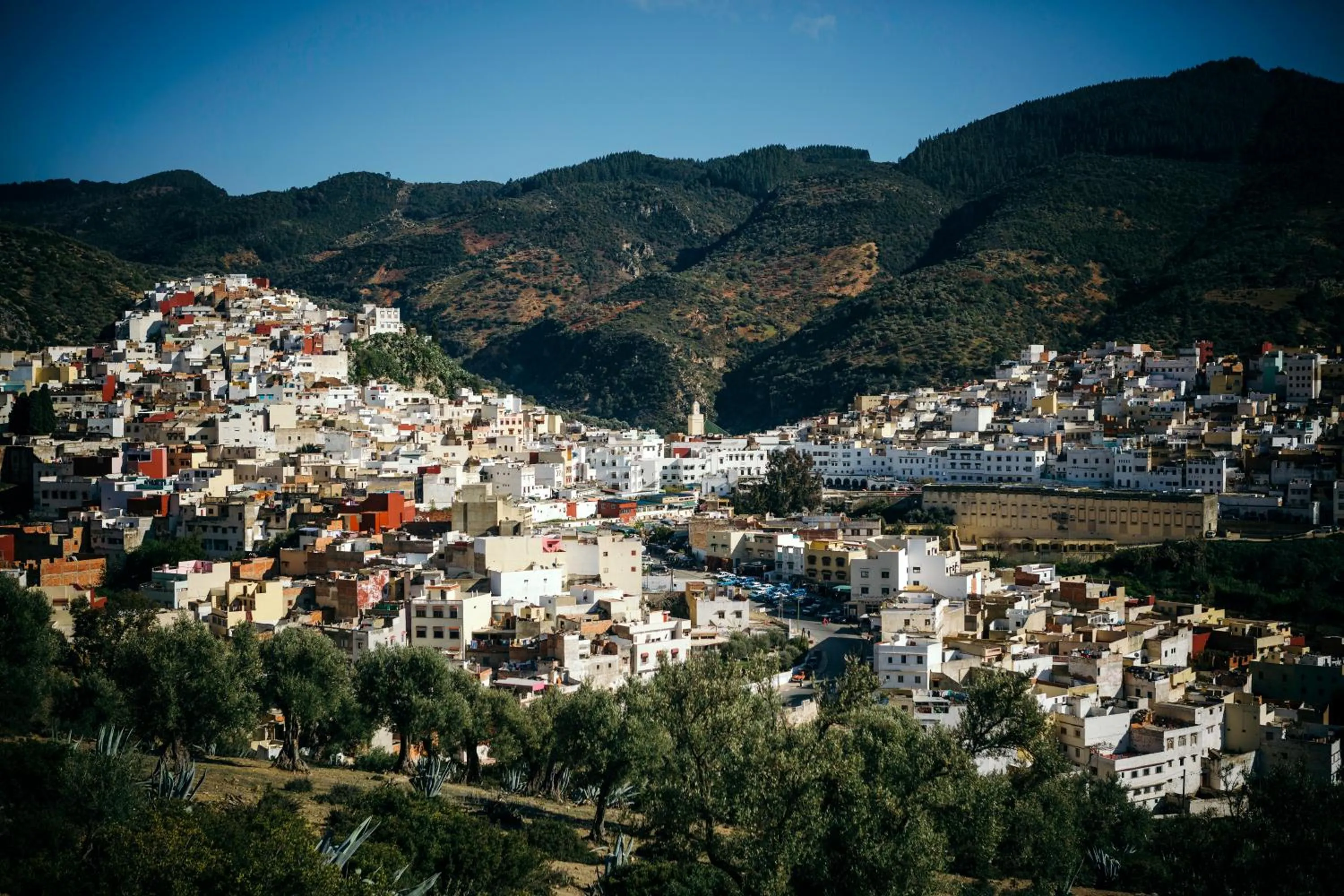 Natural landscape in Dar Zerhoune