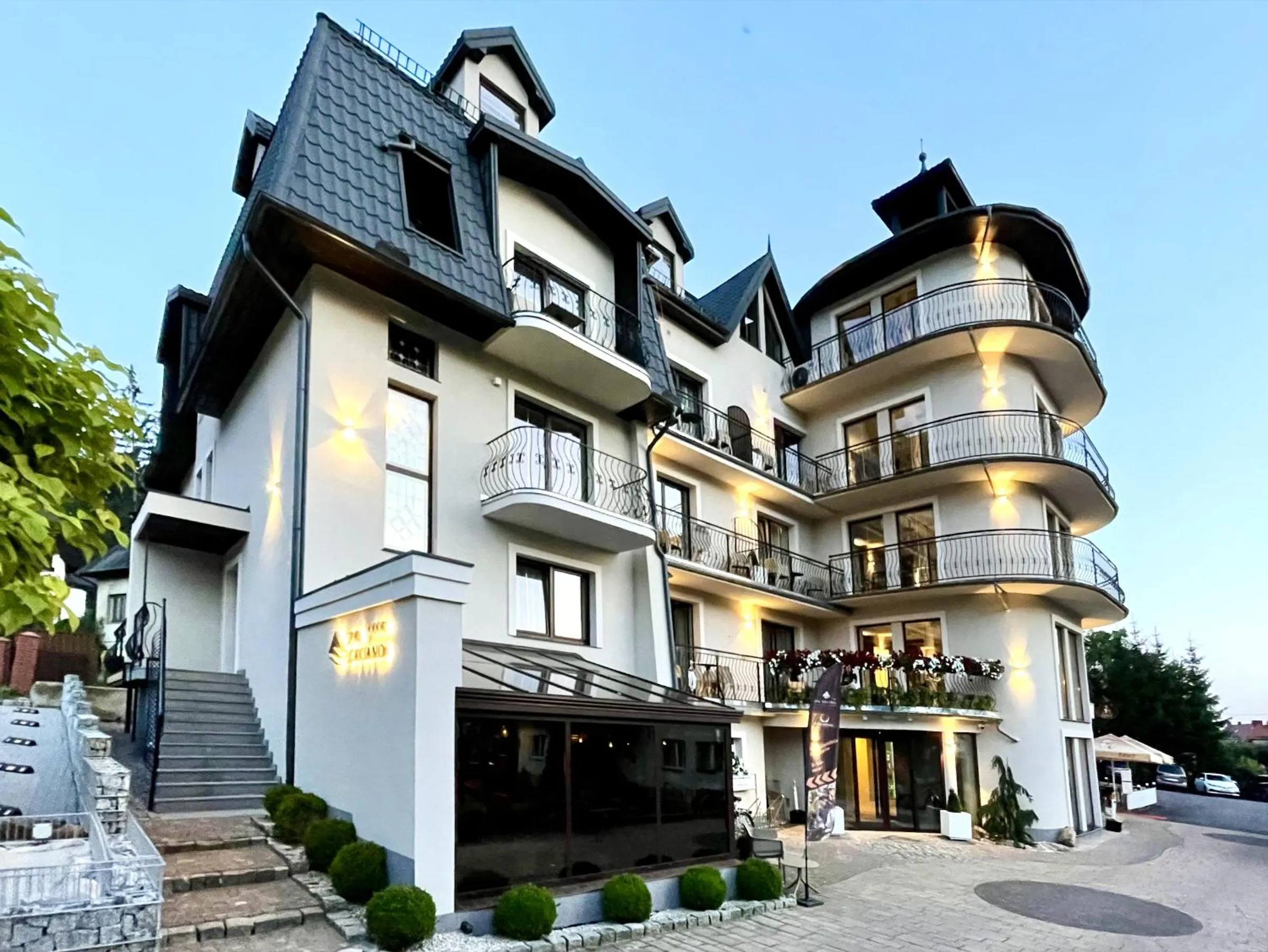 Property building in Willa Spa Scaliano