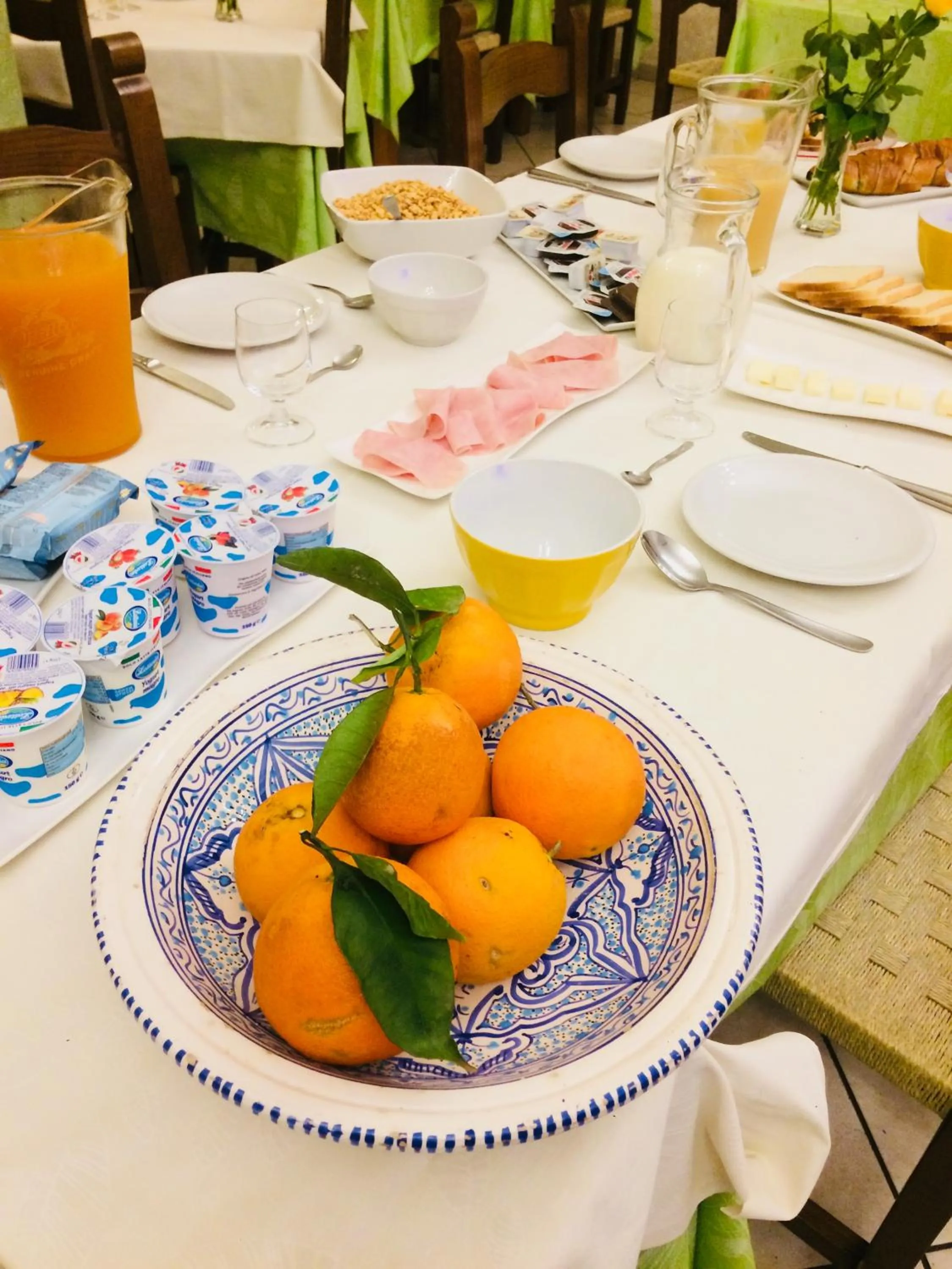 Breakfast in Albergo Hotel Villaggio Ristorante Tanit