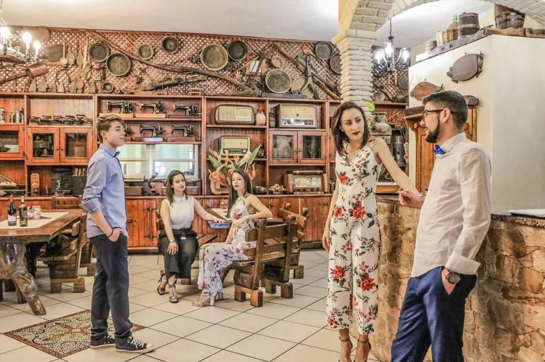 Lounge or bar in Albergo Hotel Villaggio Ristorante Tanit