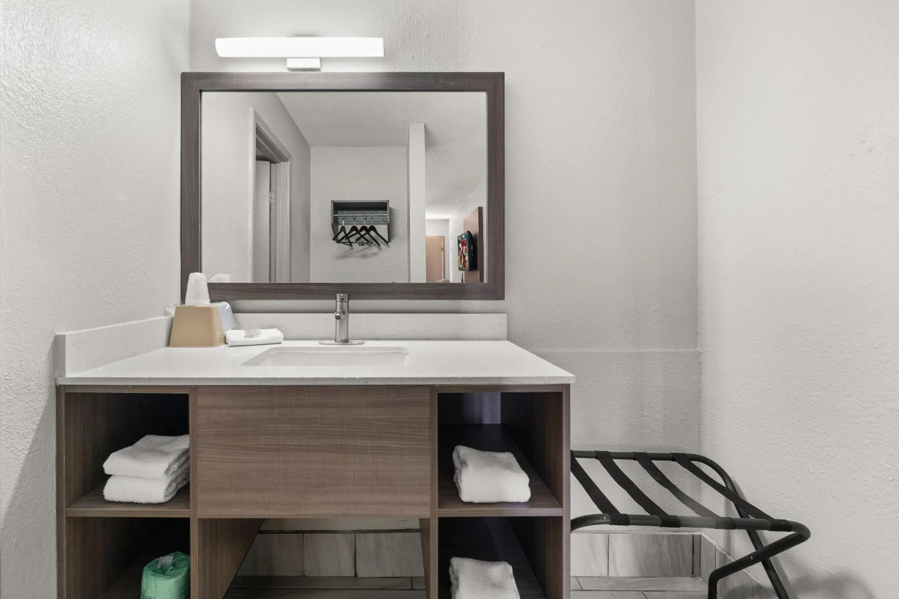 Bathroom in Red Roof Inn Memphis - Graceland Airport