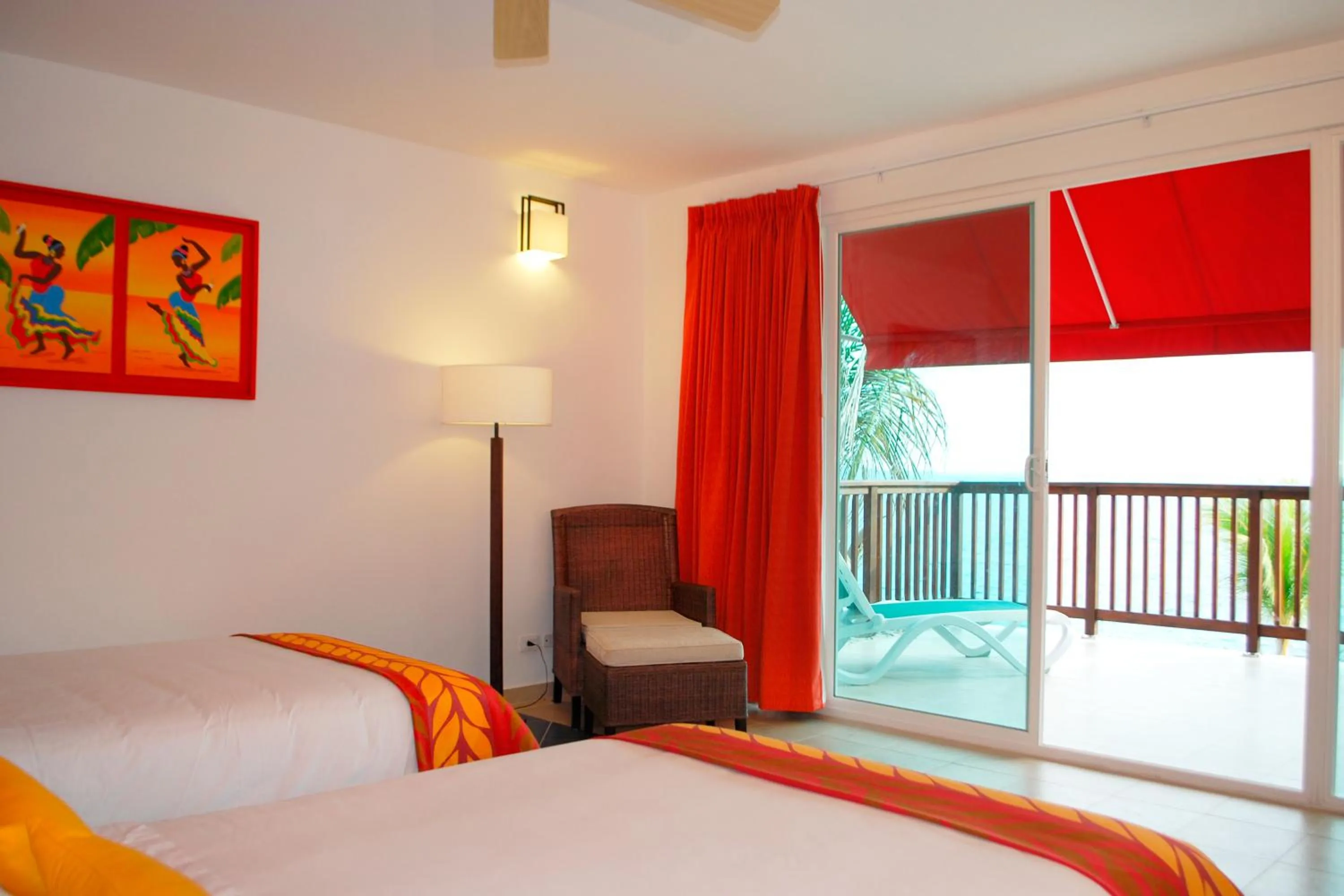 Bed in Decameron Barú - All Inclusive