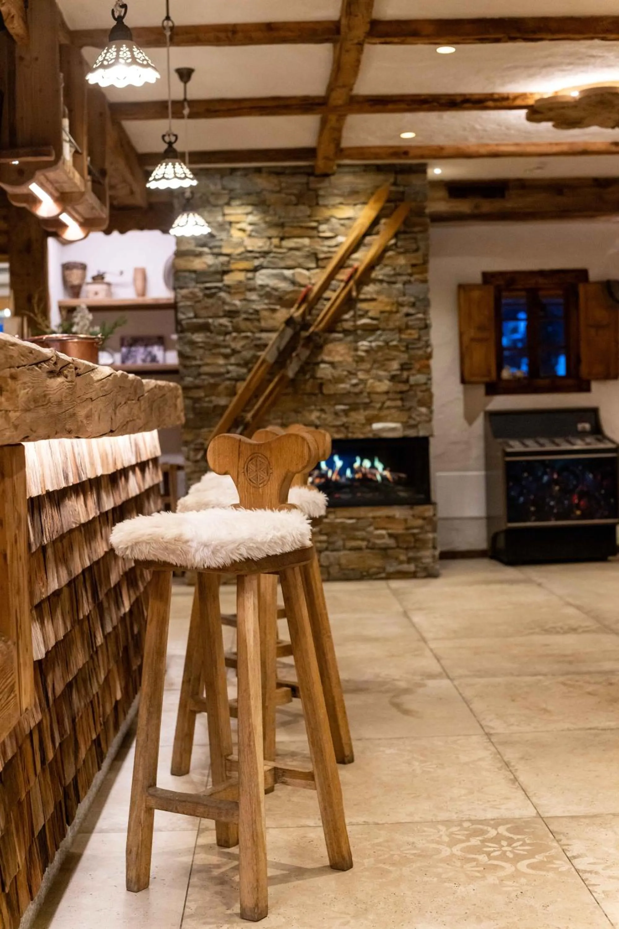 Lounge or bar in Hotel La Montanina