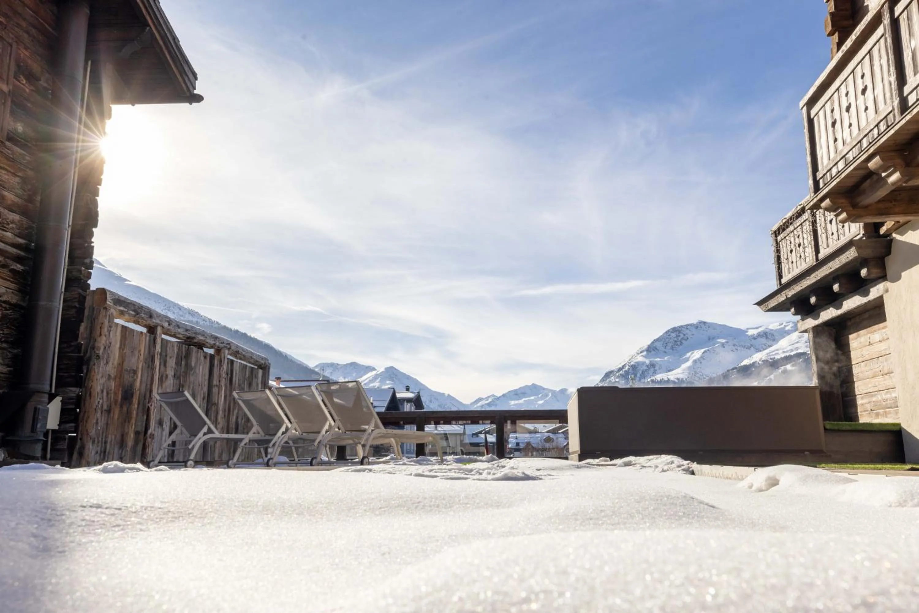 Solarium in Hotel La Montanina