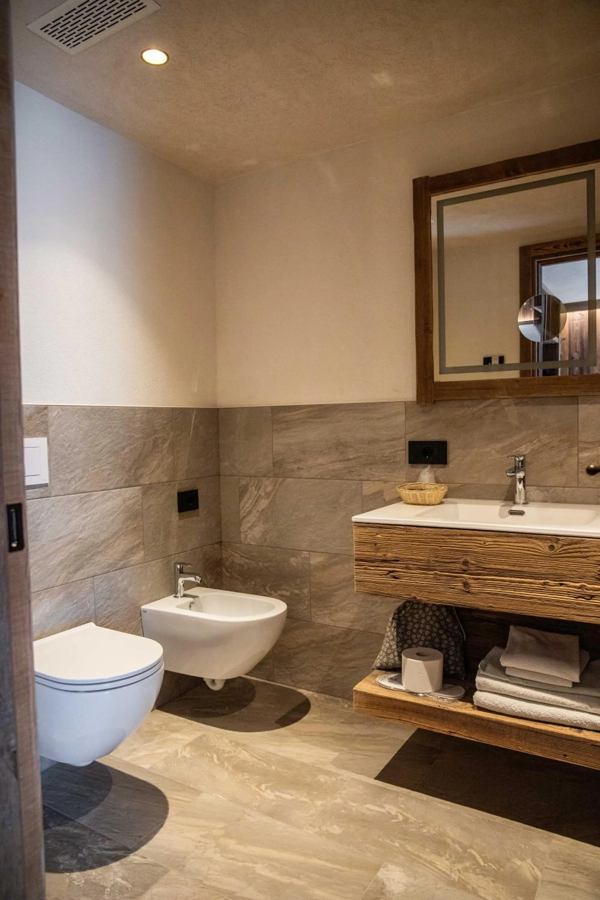 Bathroom in Hotel La Montanina