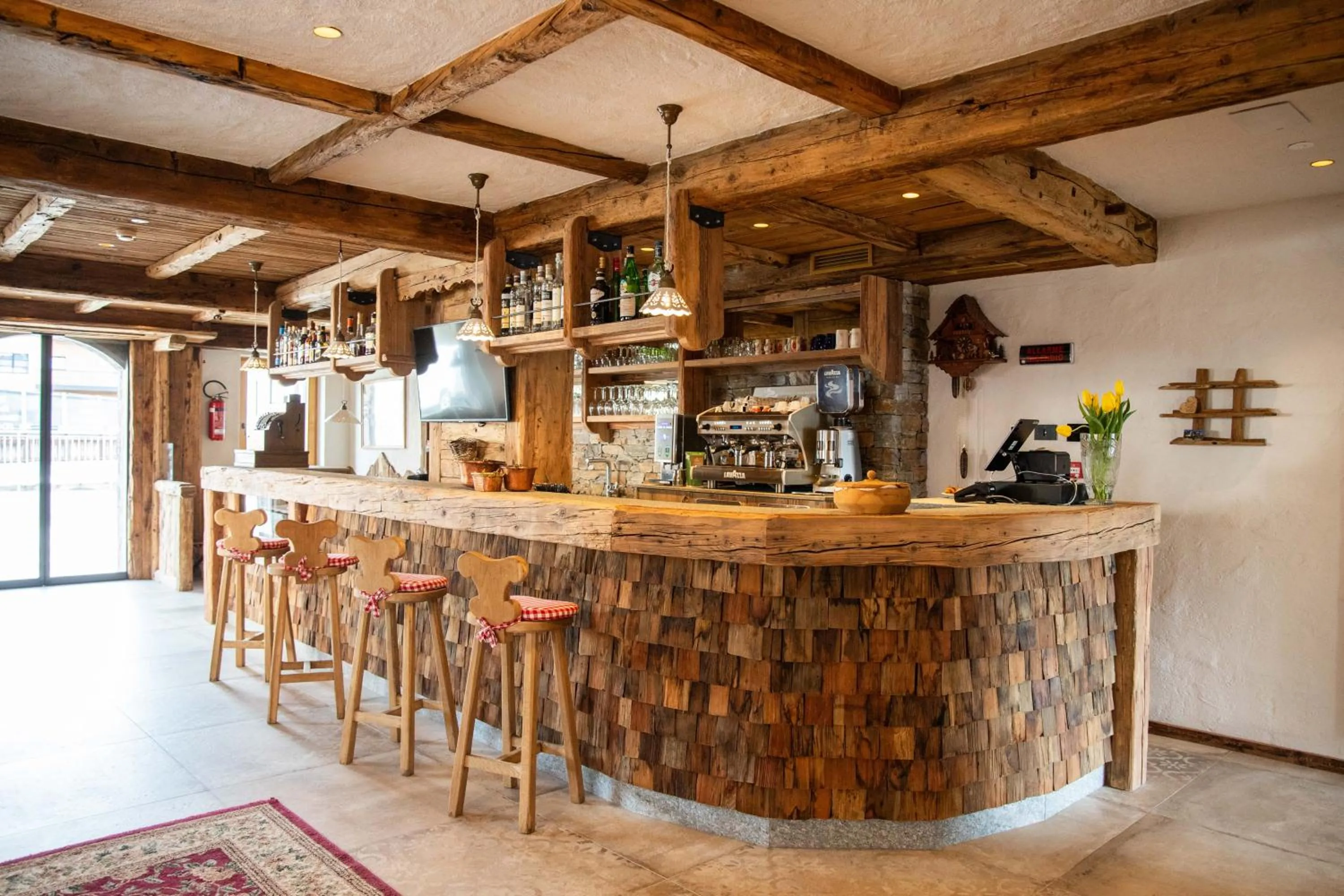 Property building in Hotel La Montanina