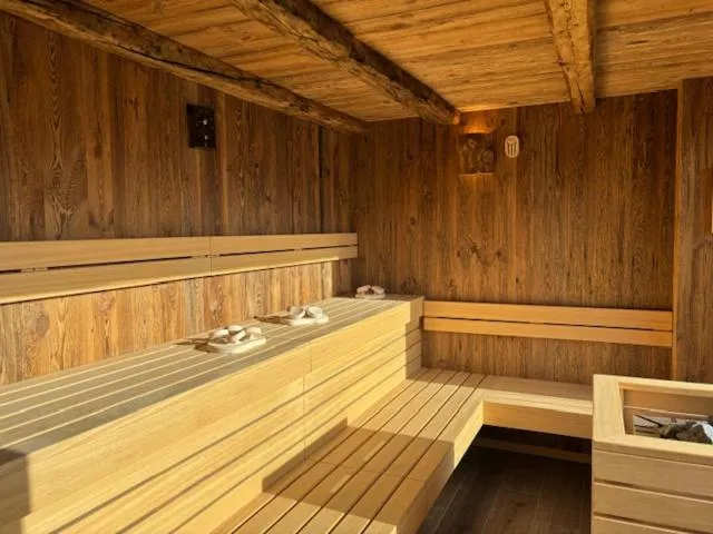 Sauna in Hotel La Montanina