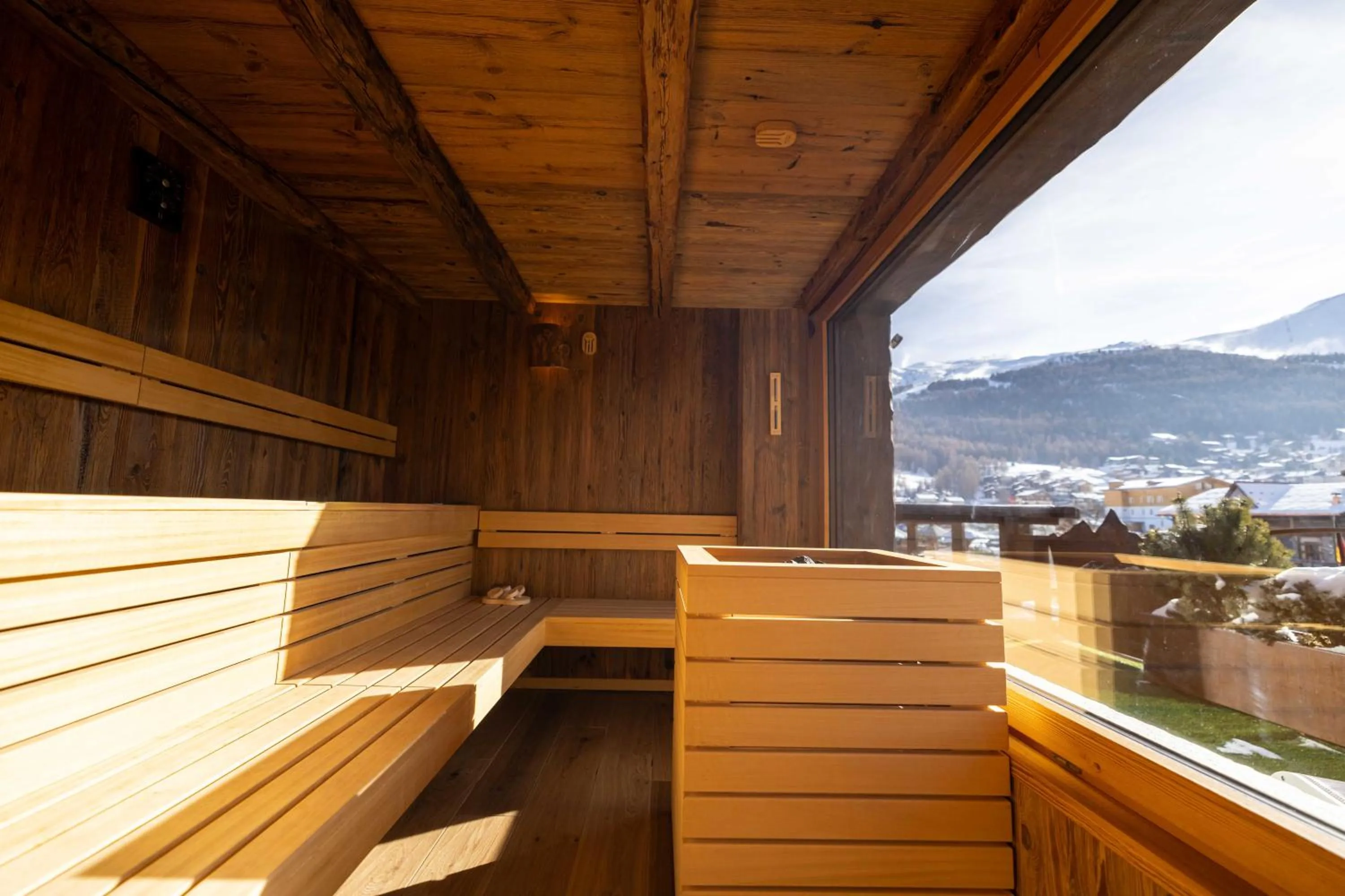 Sauna in Hotel La Montanina
