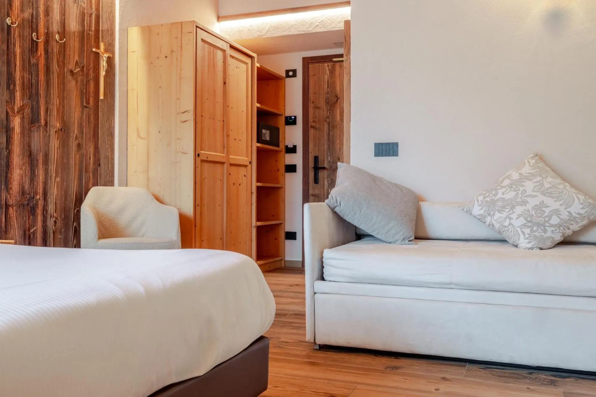 Bed in Hotel La Montanina