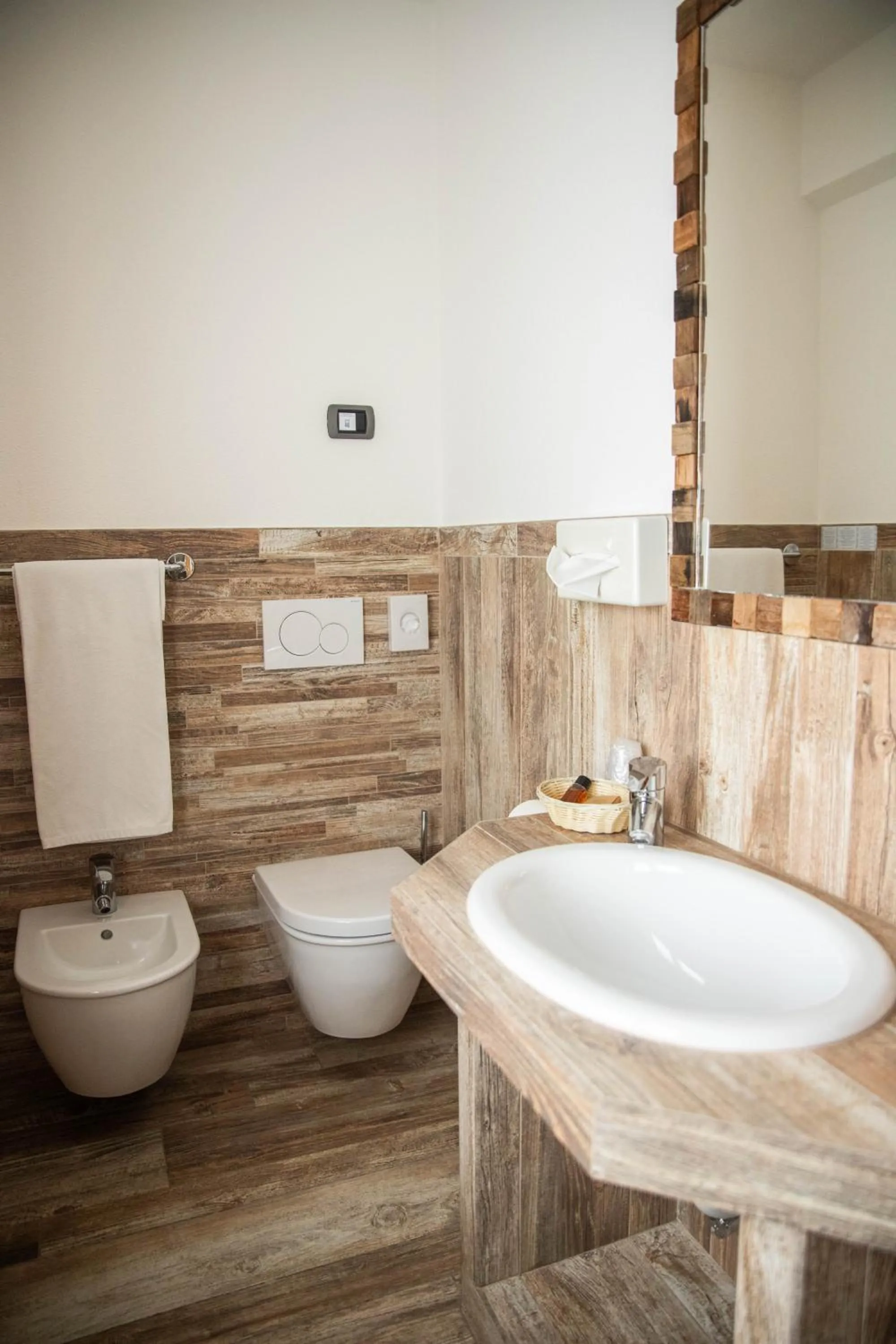 Bathroom in Hotel La Montanina