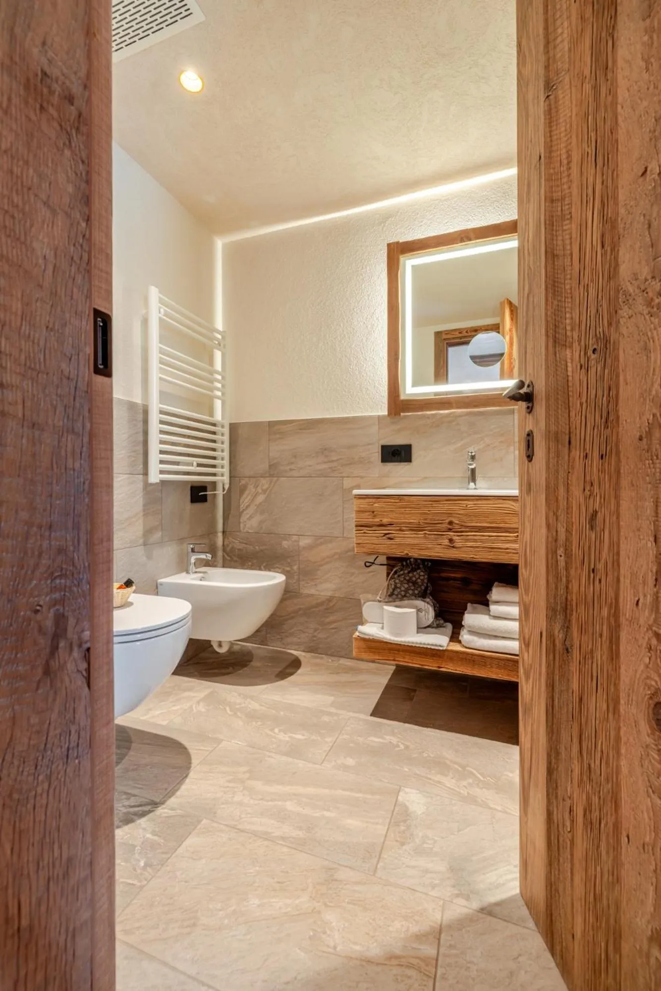 Bathroom in Hotel La Montanina