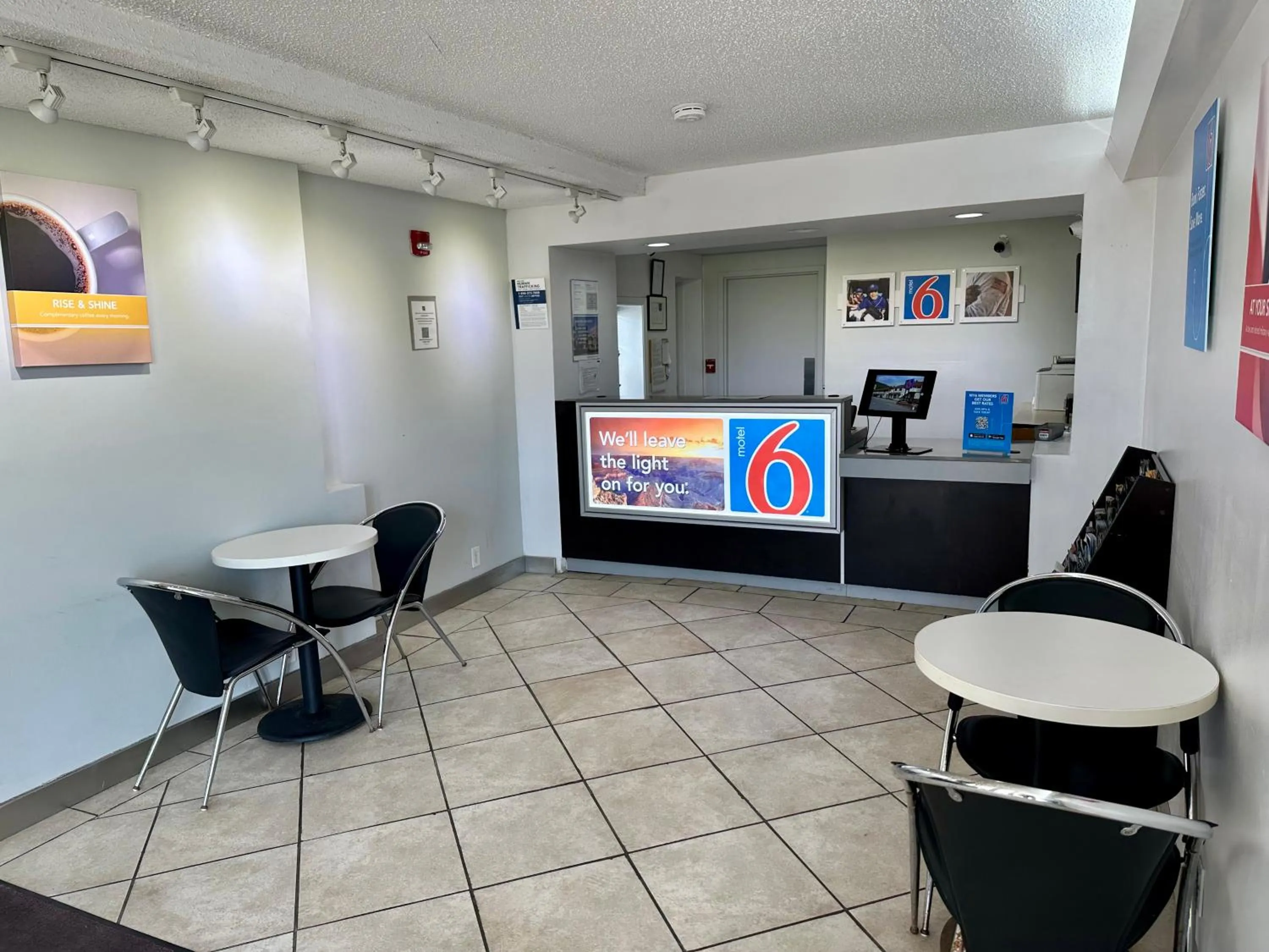Lobby or reception in Motel 6-West Monroe, LA