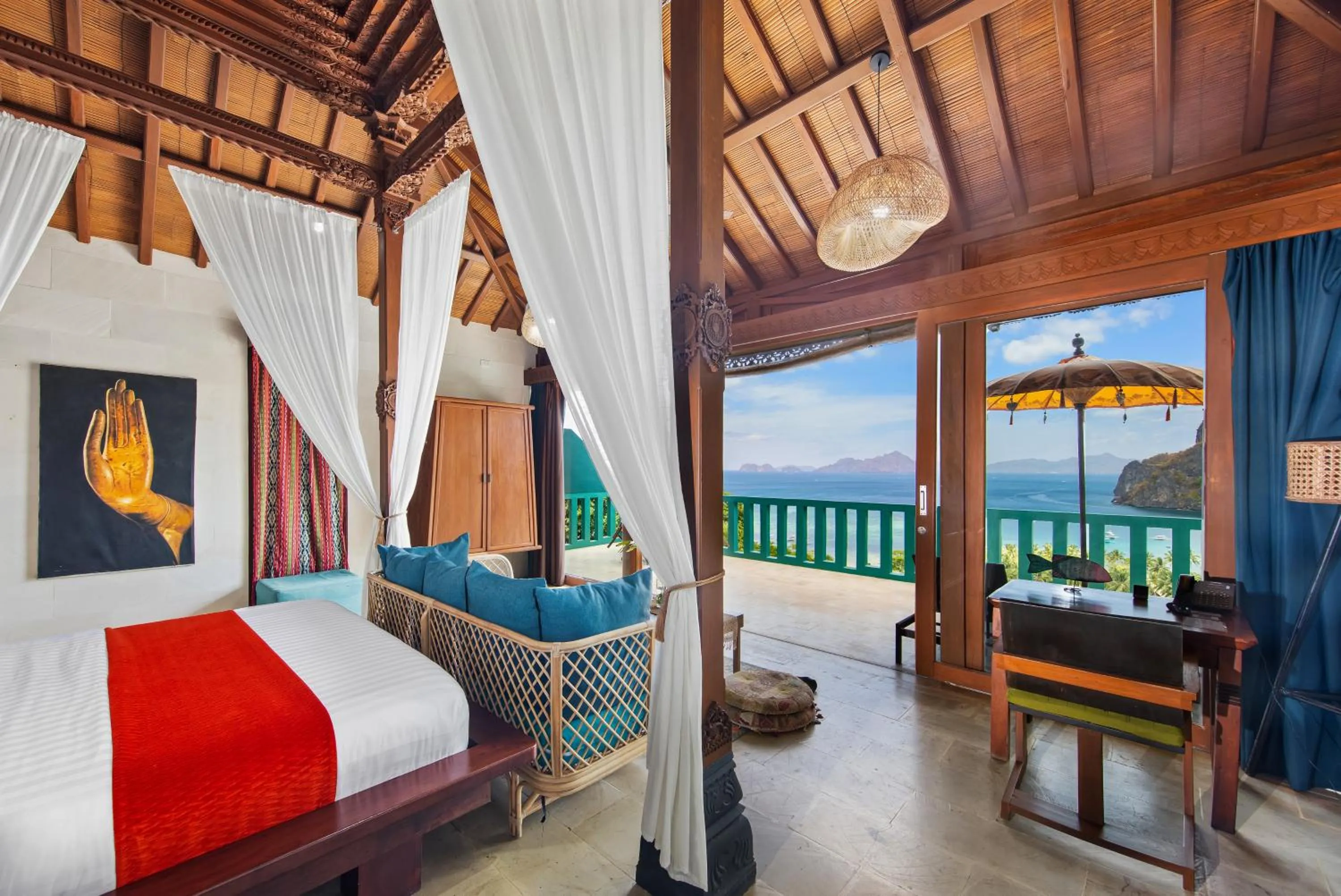 Bedroom, Bed in Karuna El Nido Villas