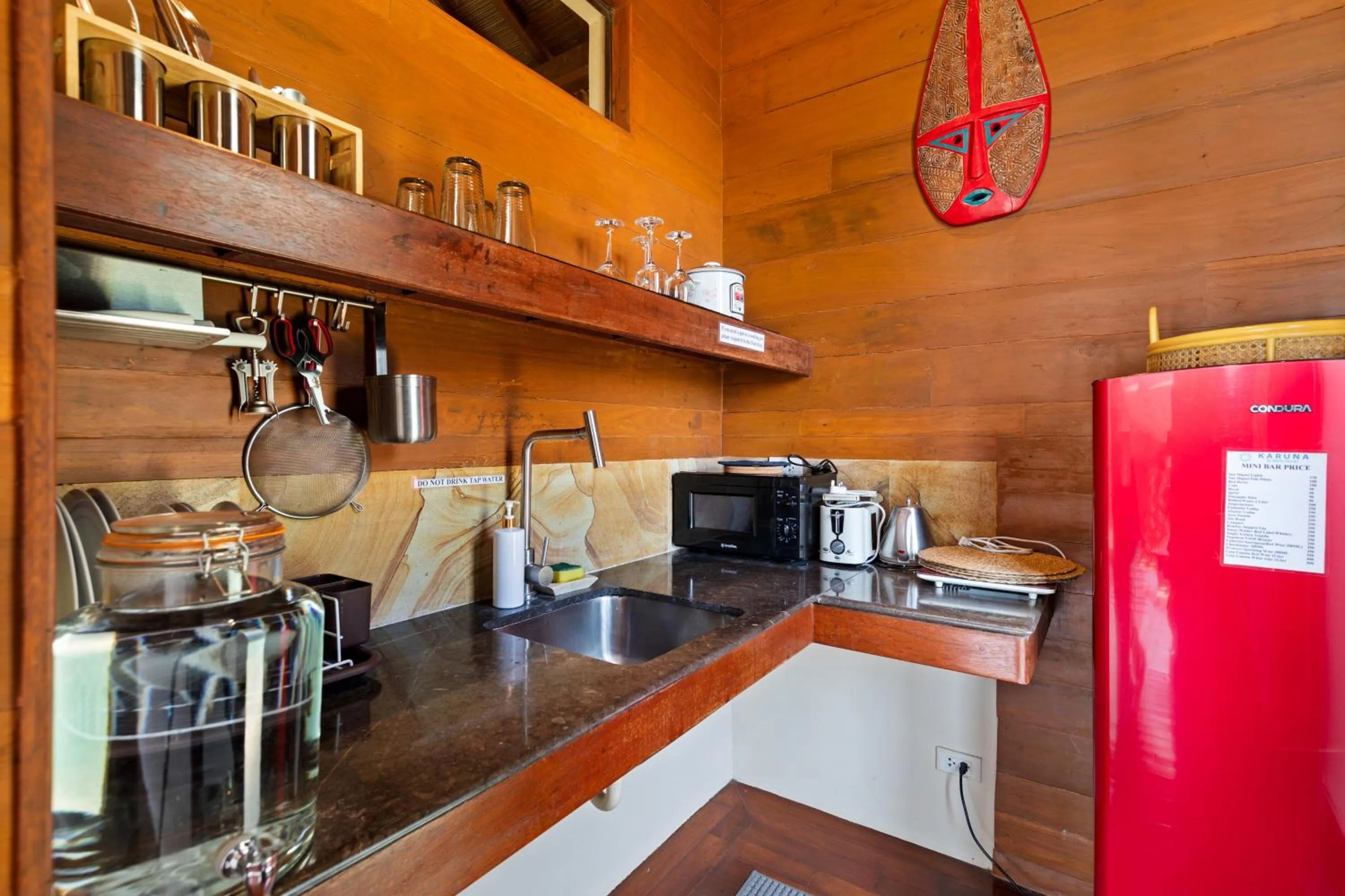 Kitchen or kitchenette in Karuna El Nido Villas