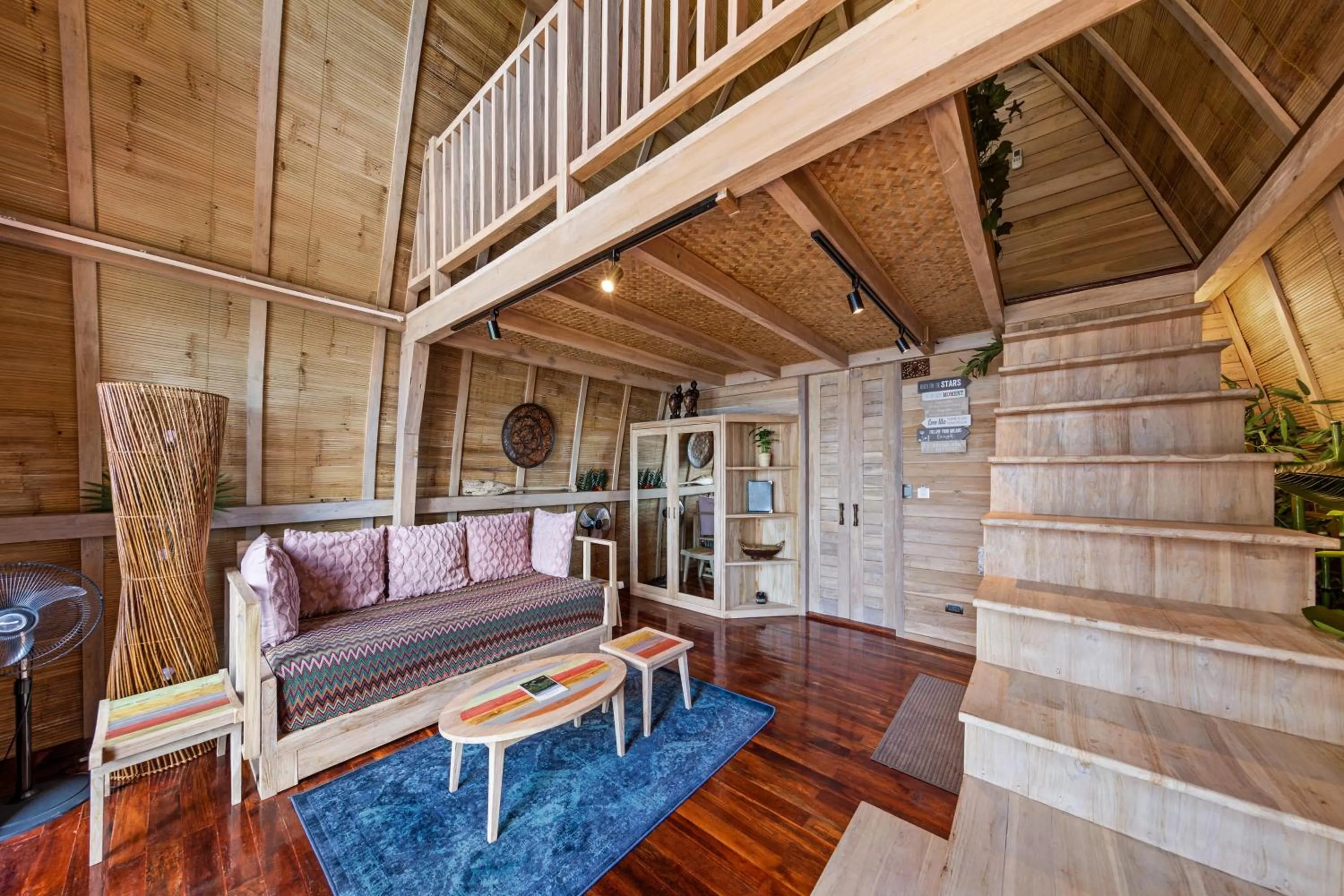 Living room in Karuna El Nido Villas