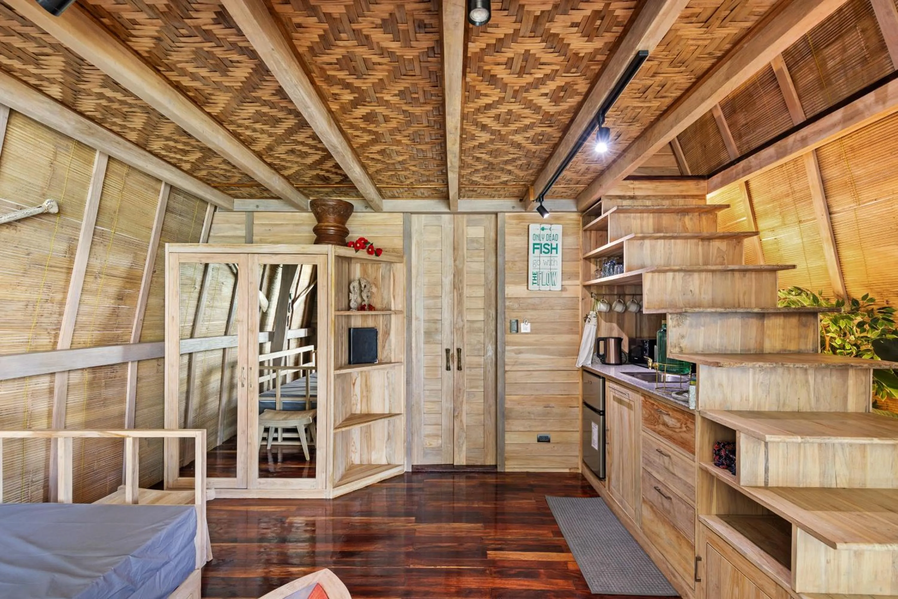 Kitchen or kitchenette in Karuna El Nido Villas