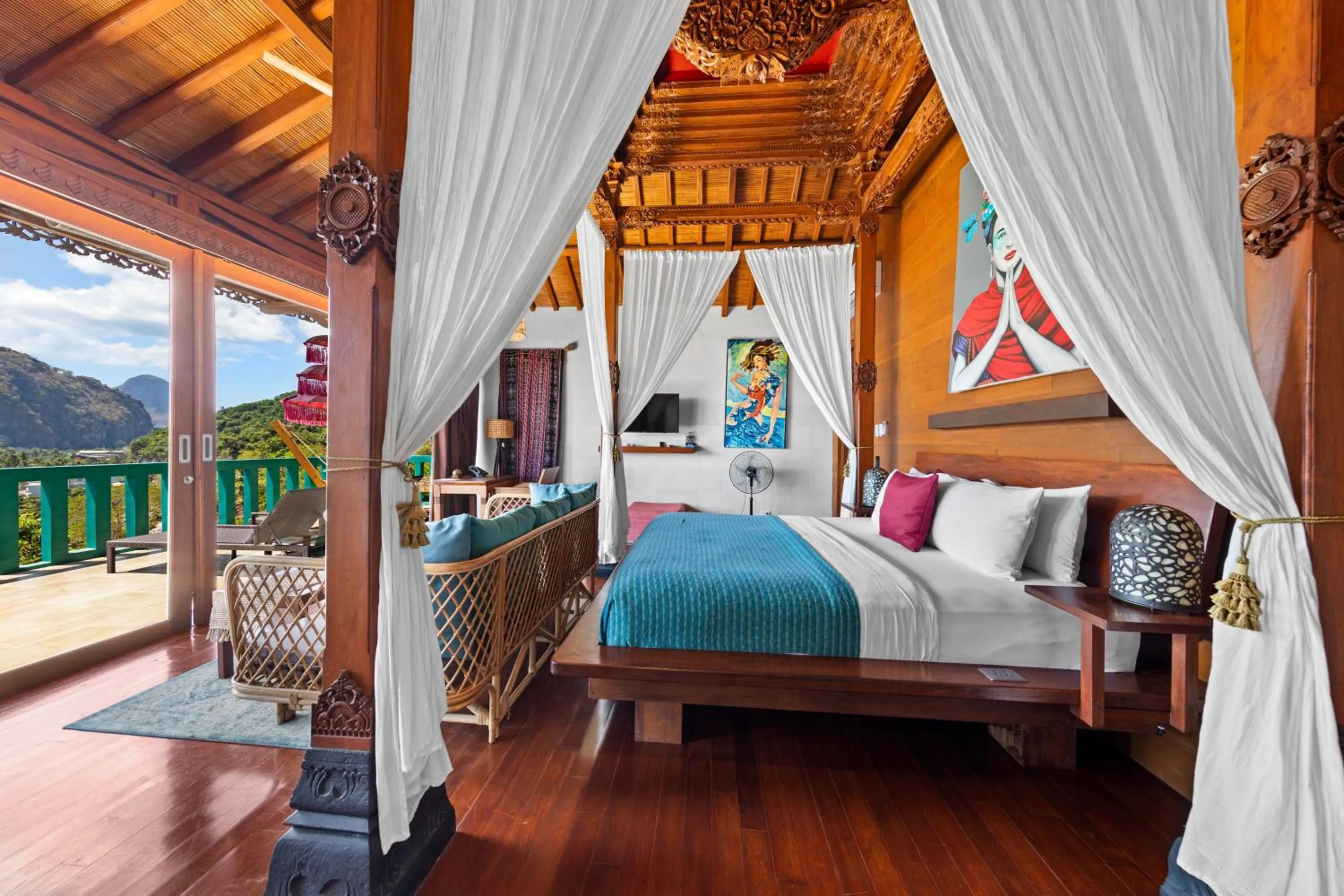 Bedroom, Bed in Karuna El Nido Villas