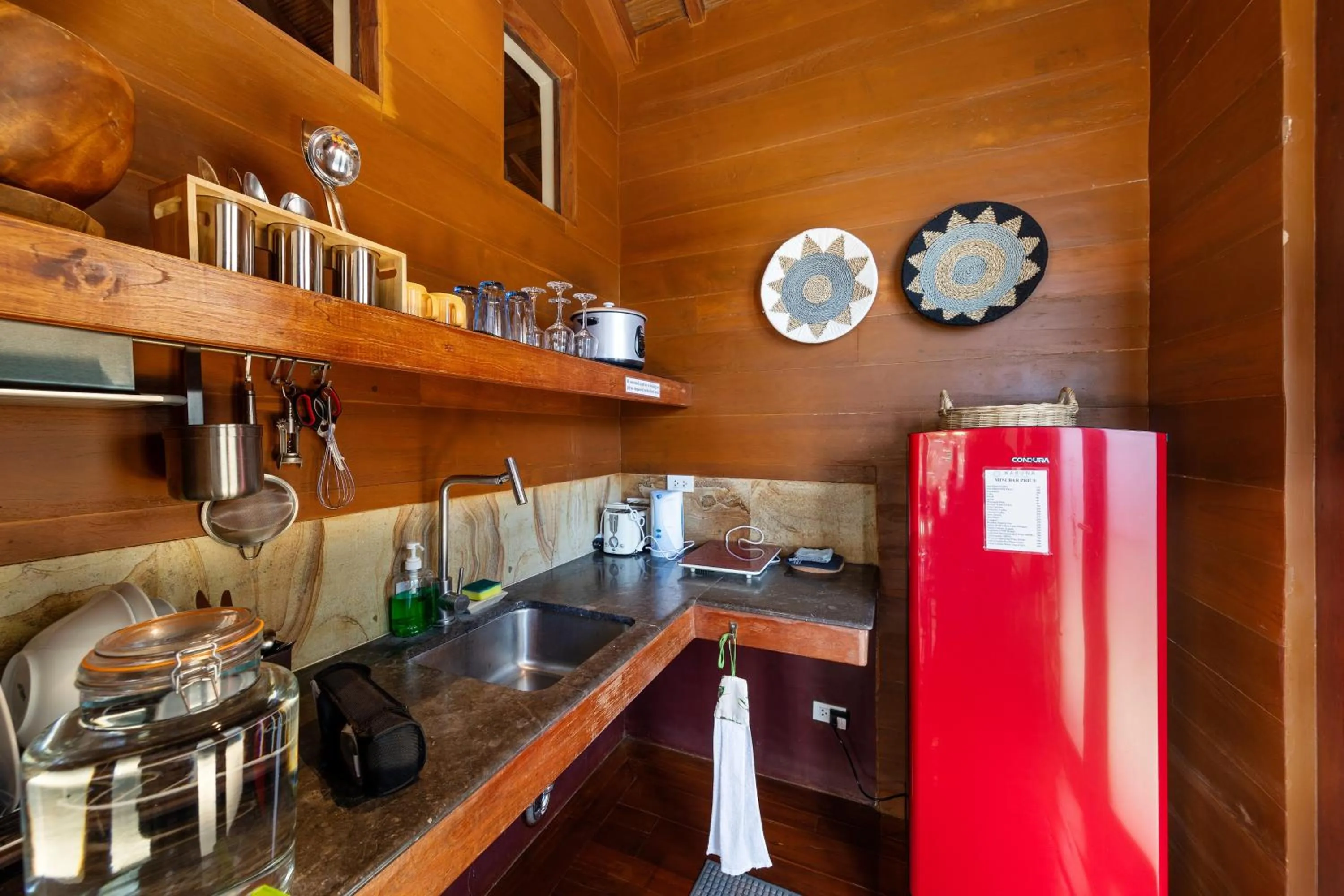 Kitchen or kitchenette in Karuna El Nido Villas
