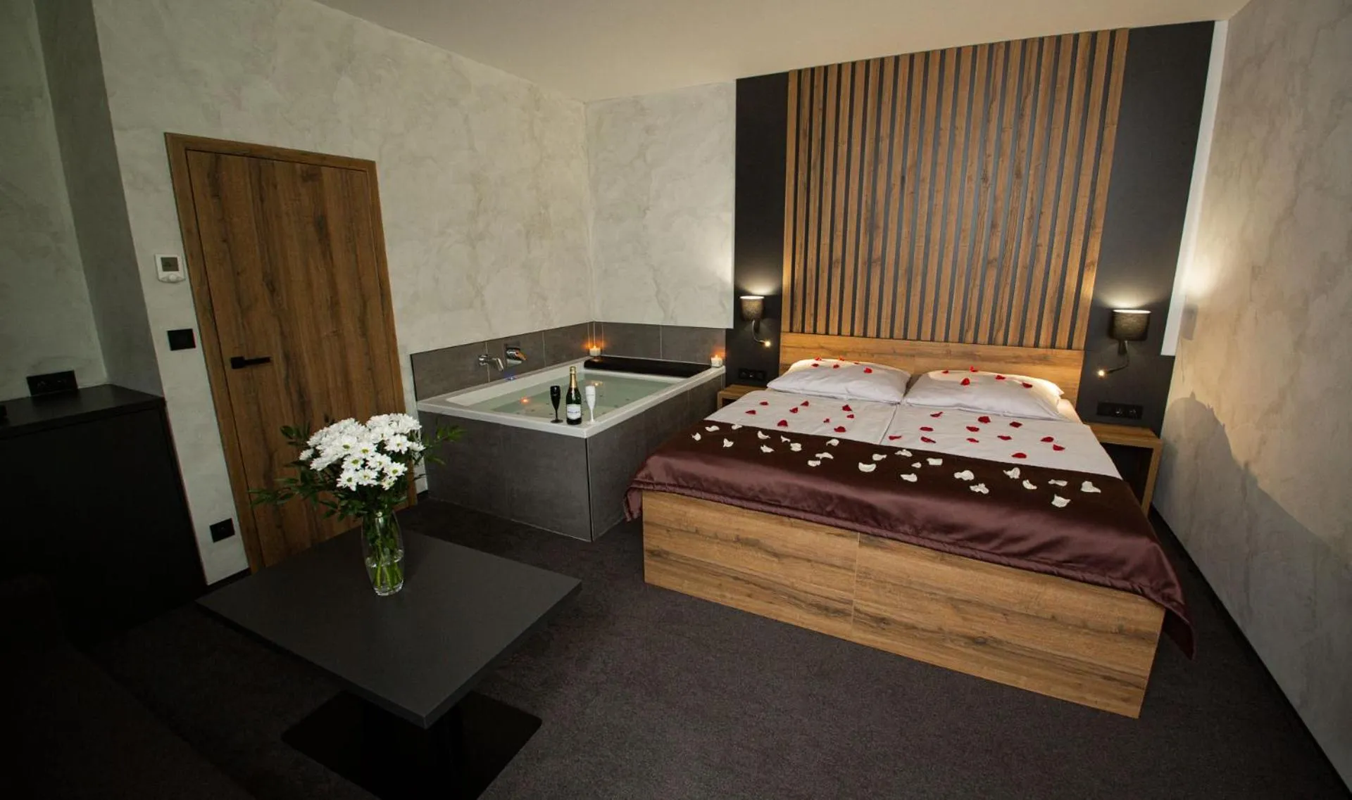 Bed in Hotel Kras