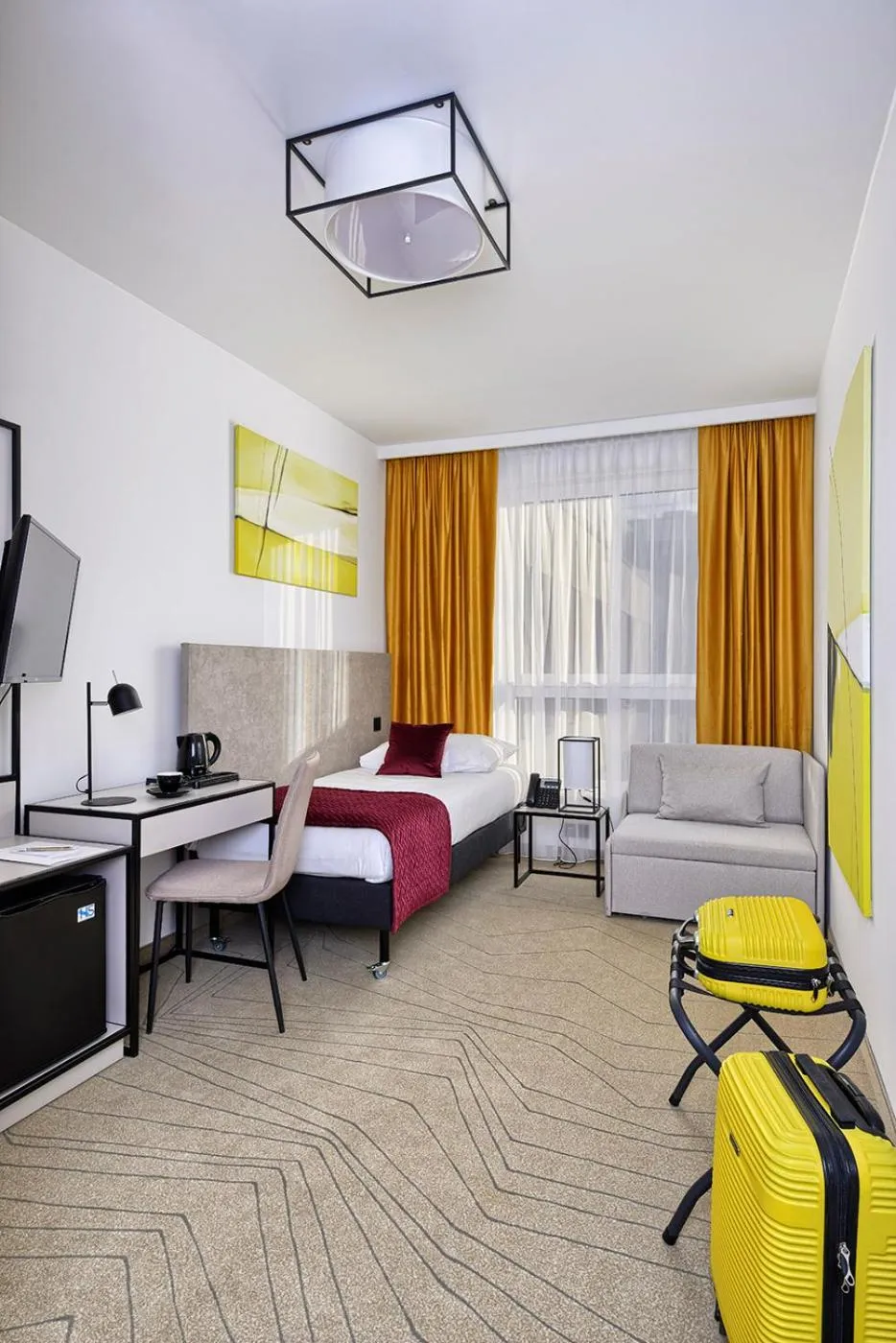 Photo of the whole room, Bed in Arche Hotel Krakowska