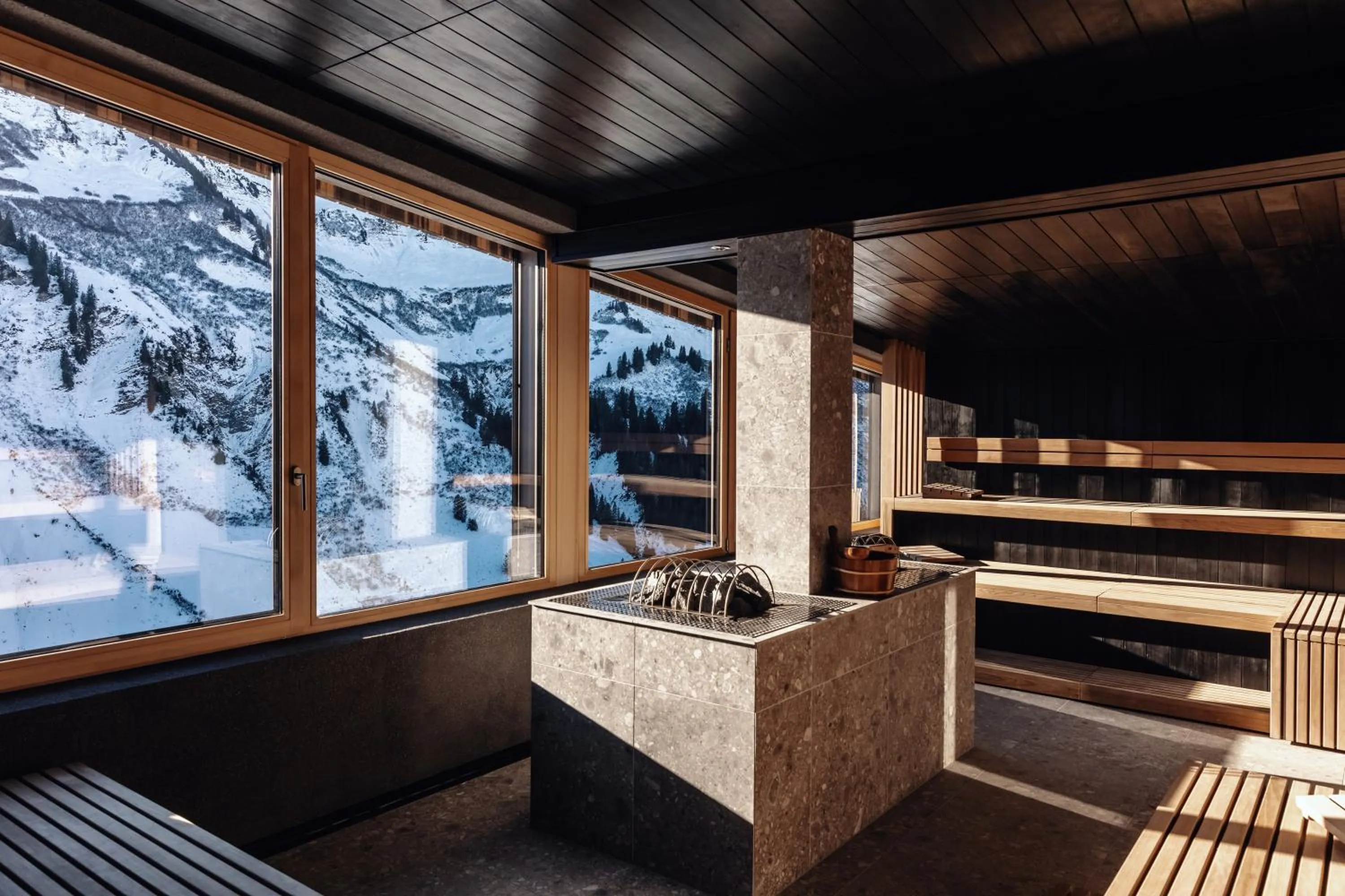 Sauna in Alpenstern Genießerhotel