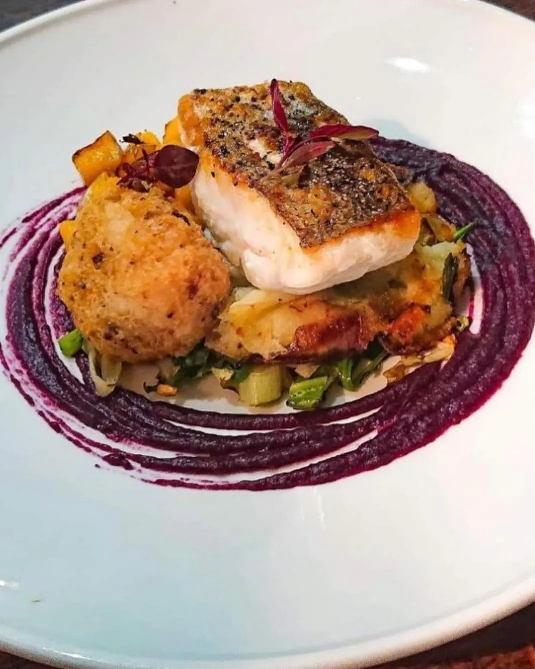 Restaurant/places to eat in Brook Hall Hotel