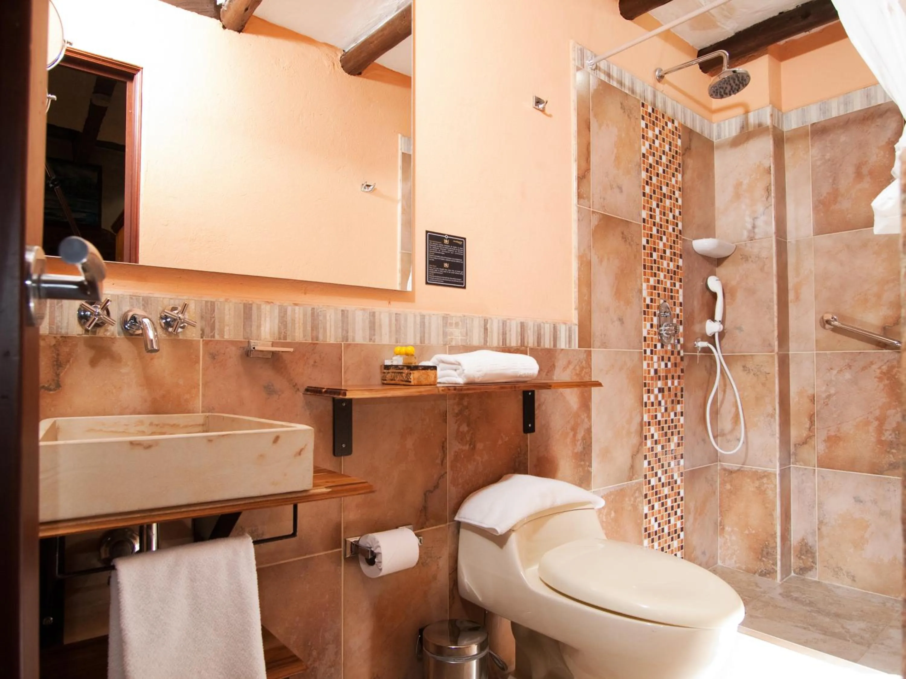 Toilet in Hotel Muisca