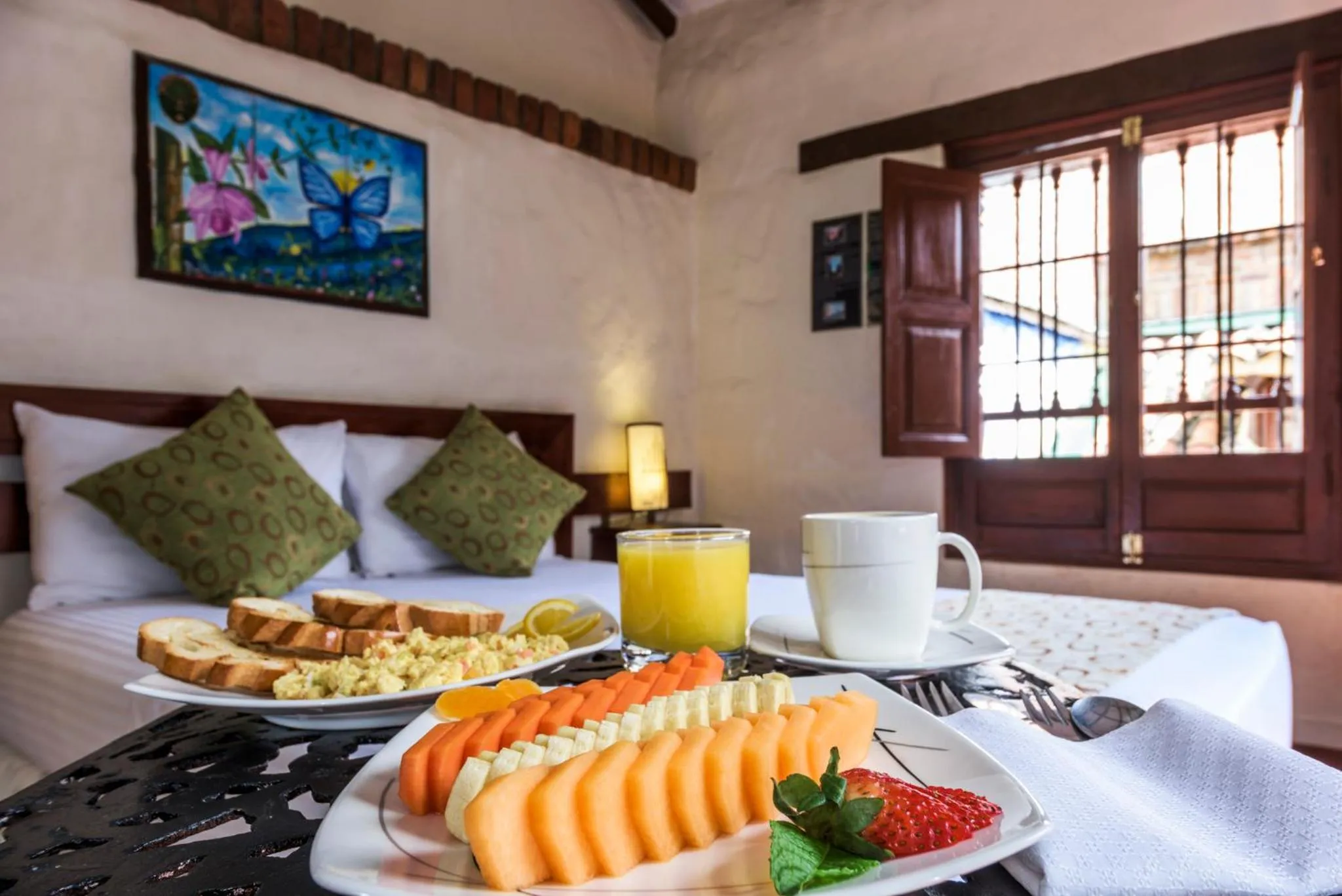 Food in Hotel Muisca