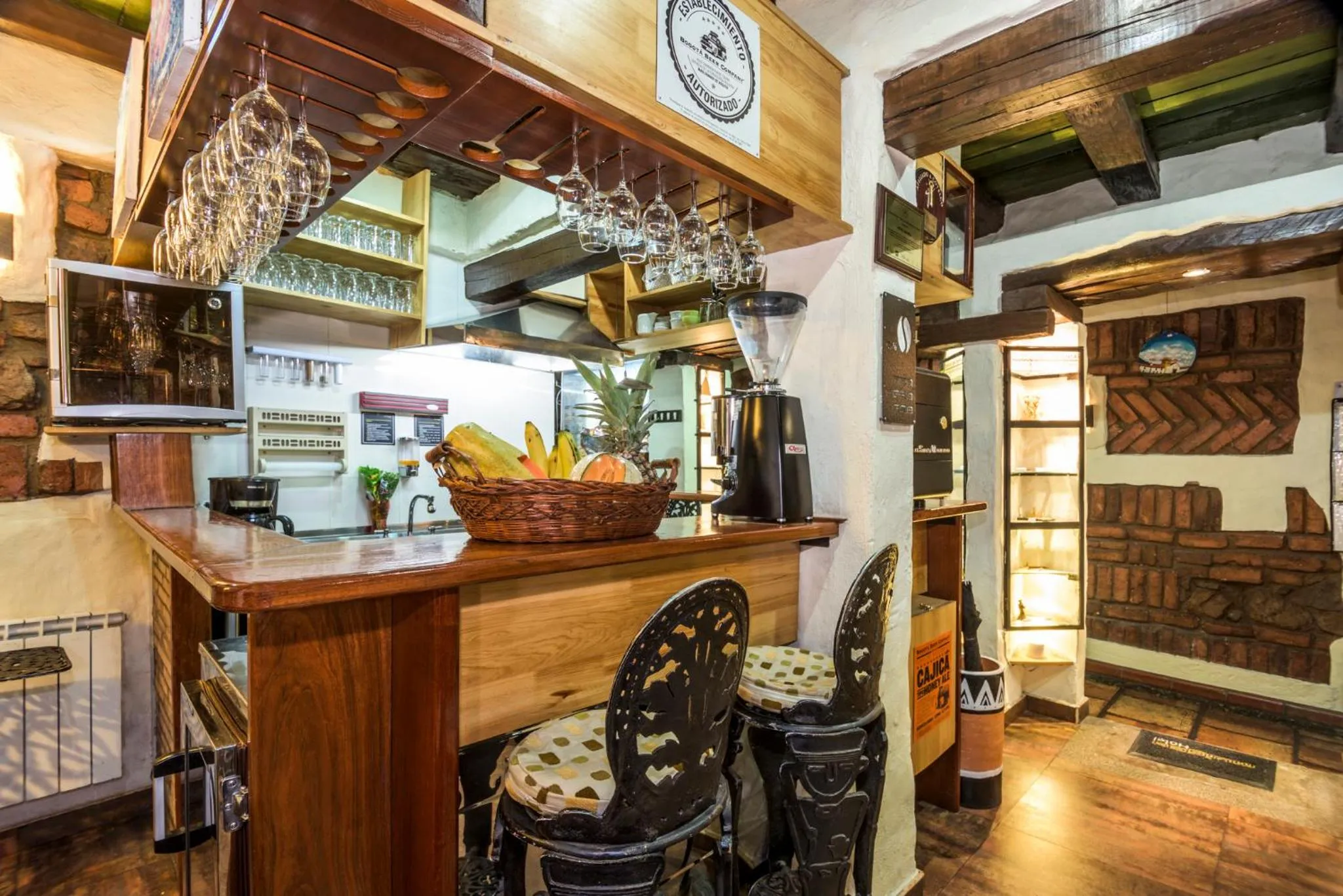 Lounge or bar in Hotel Muisca