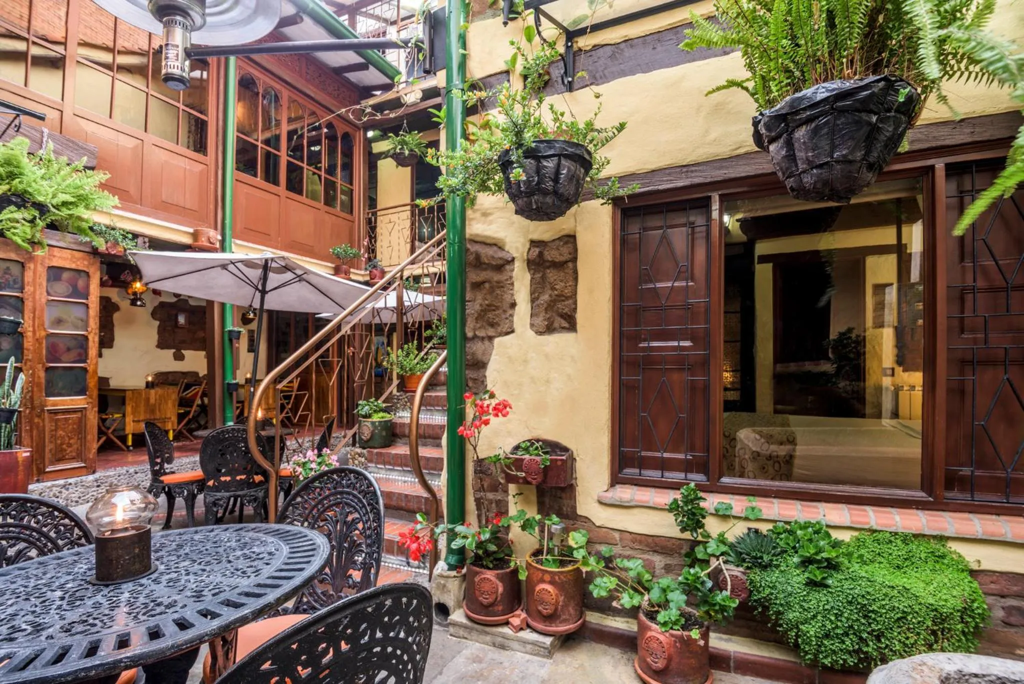 Patio in Hotel Muisca