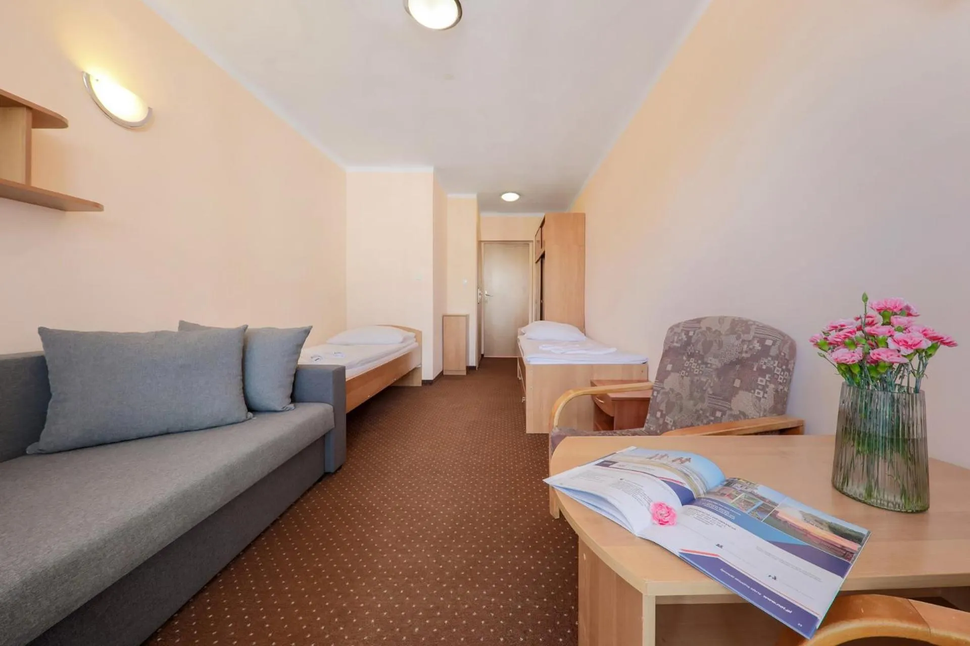 Photo of the whole room, Bed in Ośrodek Wypoczynkowy Gwarek Ustronie Morskie