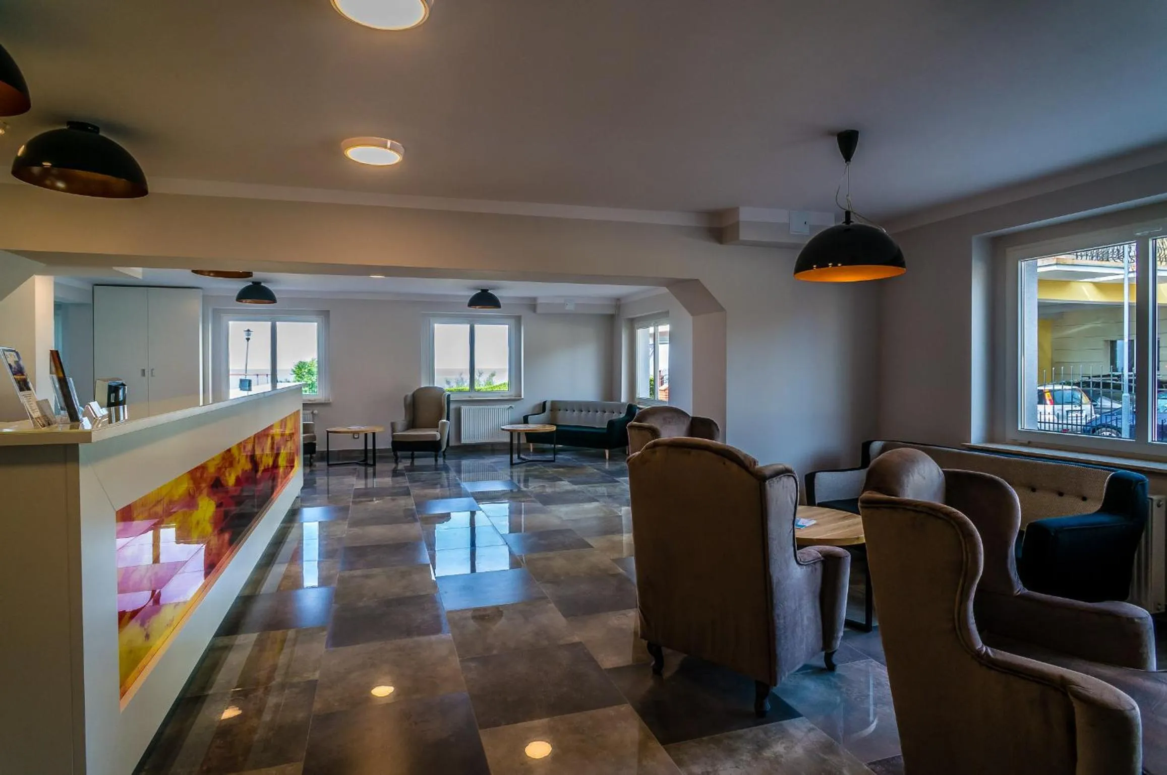 Lobby or reception in OW Gwarek