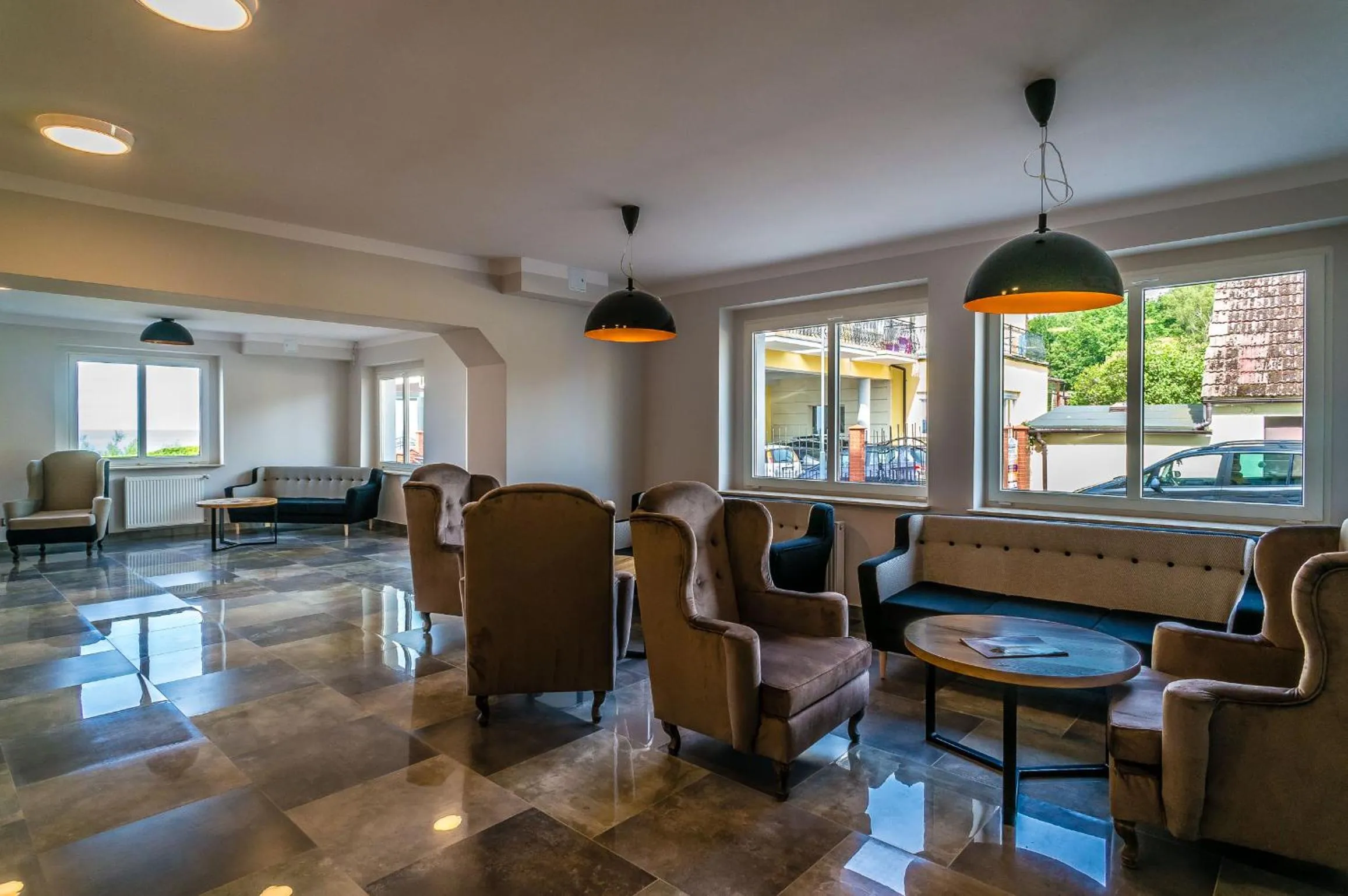 Lobby or reception in OW Gwarek