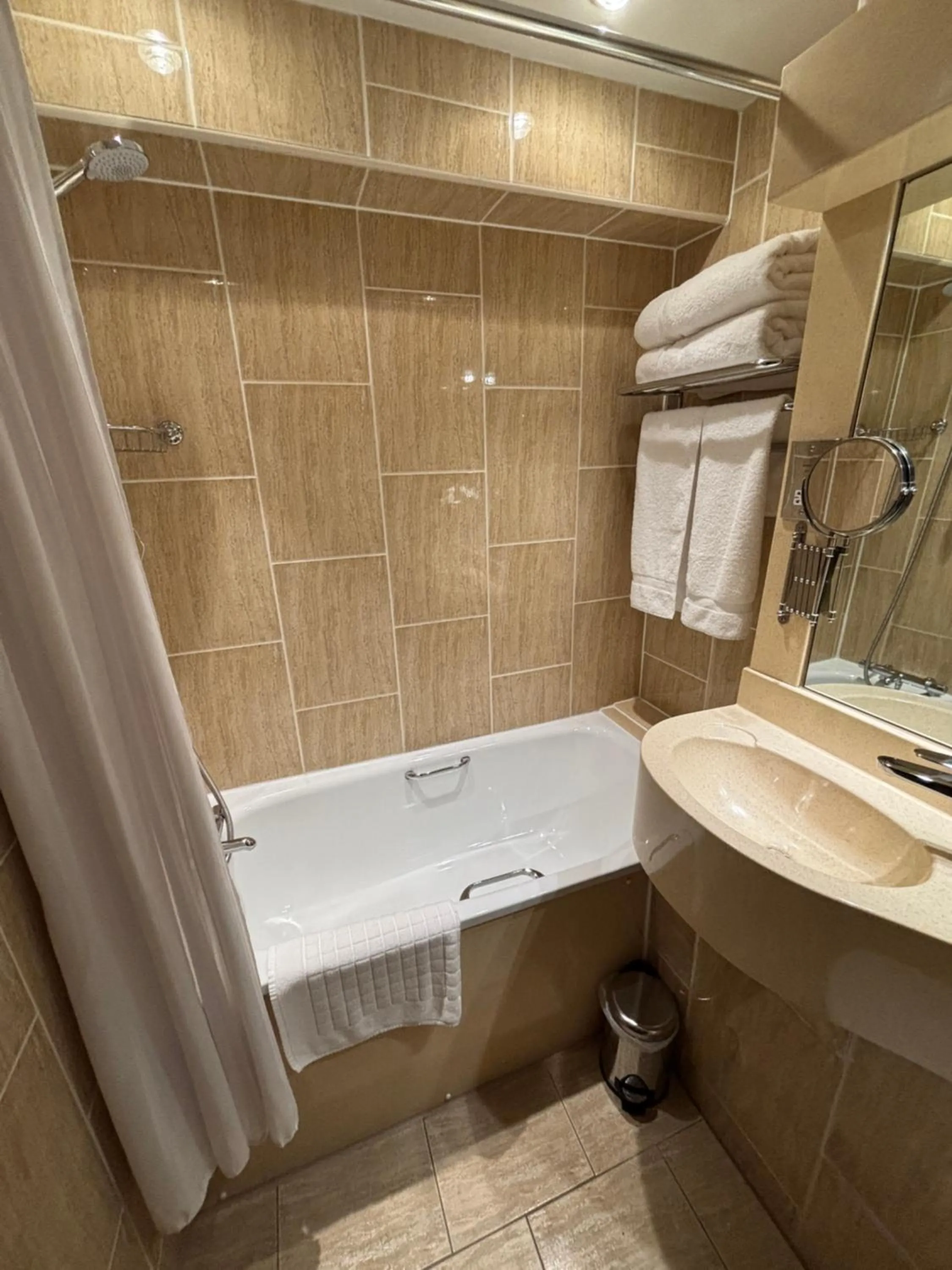 Bathroom in The Liner at Liverpool