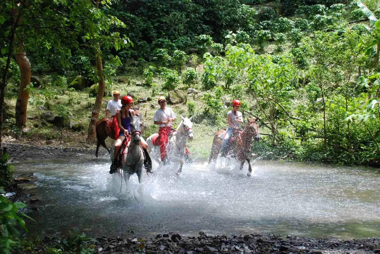 People in Adventure Park & Hotel Vista Golfo