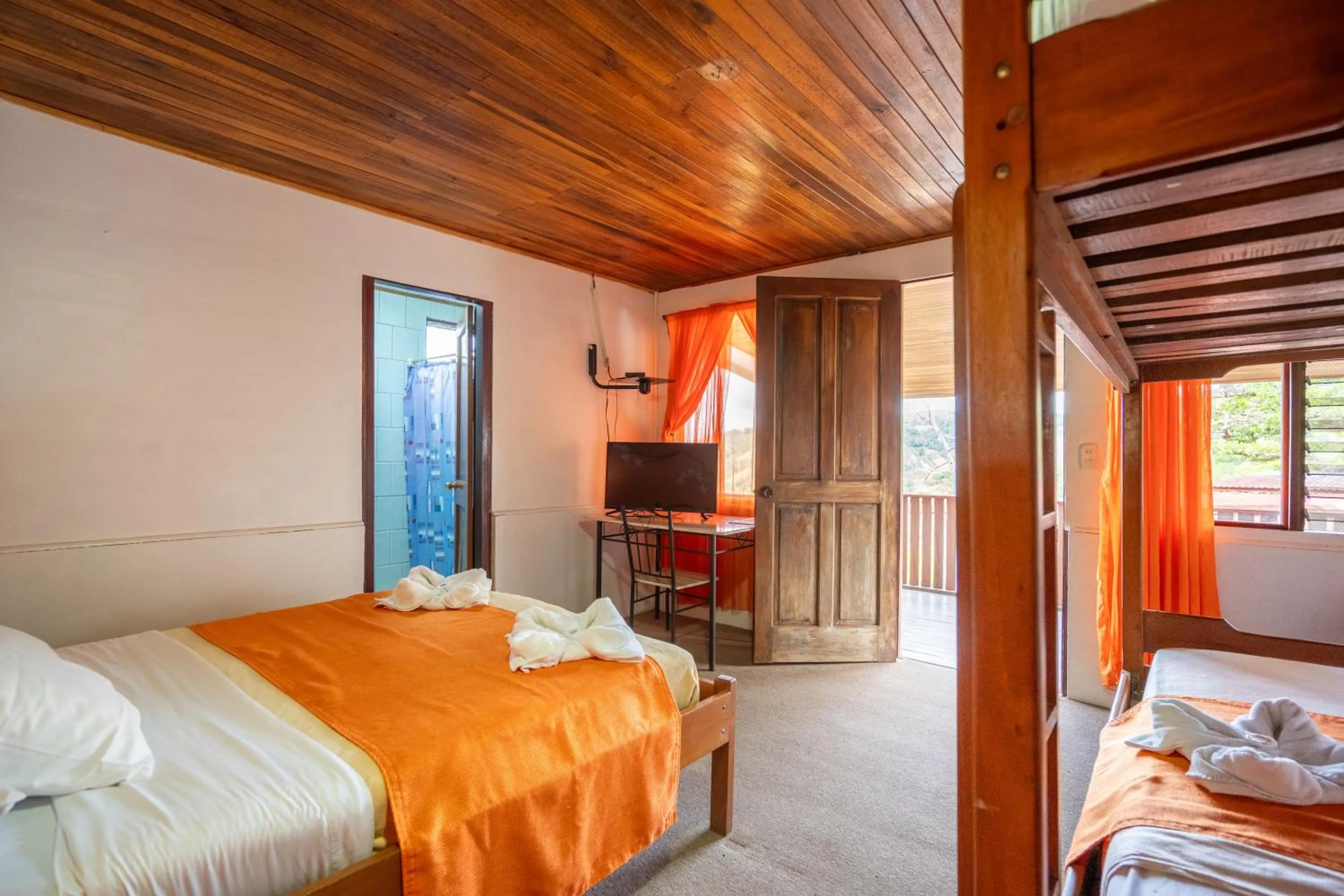 Bedroom, Bed in Adventure Park & Hotel Vista Golfo