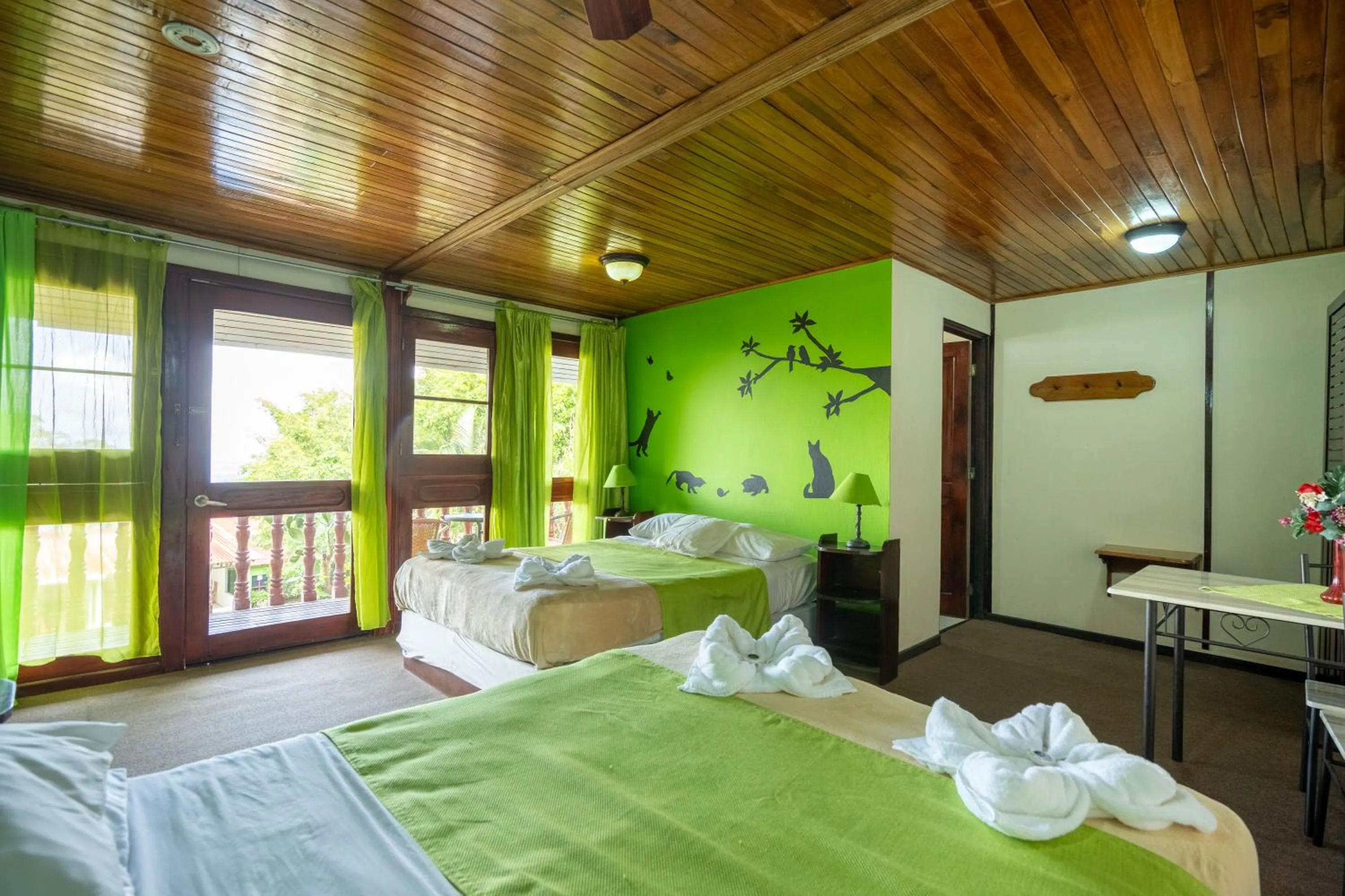 Bed in Adventure Park & Hotel Vista Golfo