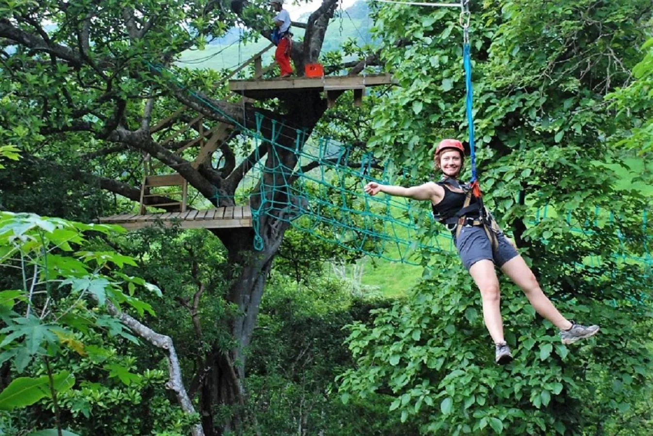 People in Adventure Park & Hotel Vista Golfo