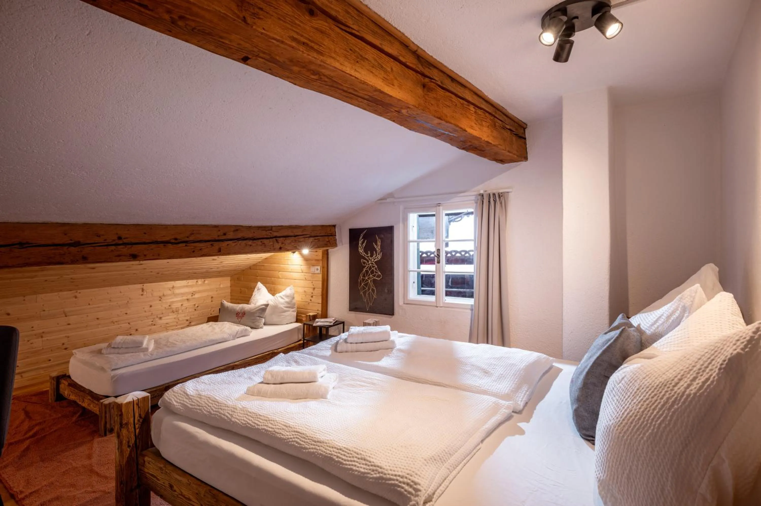 Photo of the whole room, Bed in Berg'k'hof Kaisertal - Alpine Hideaway
