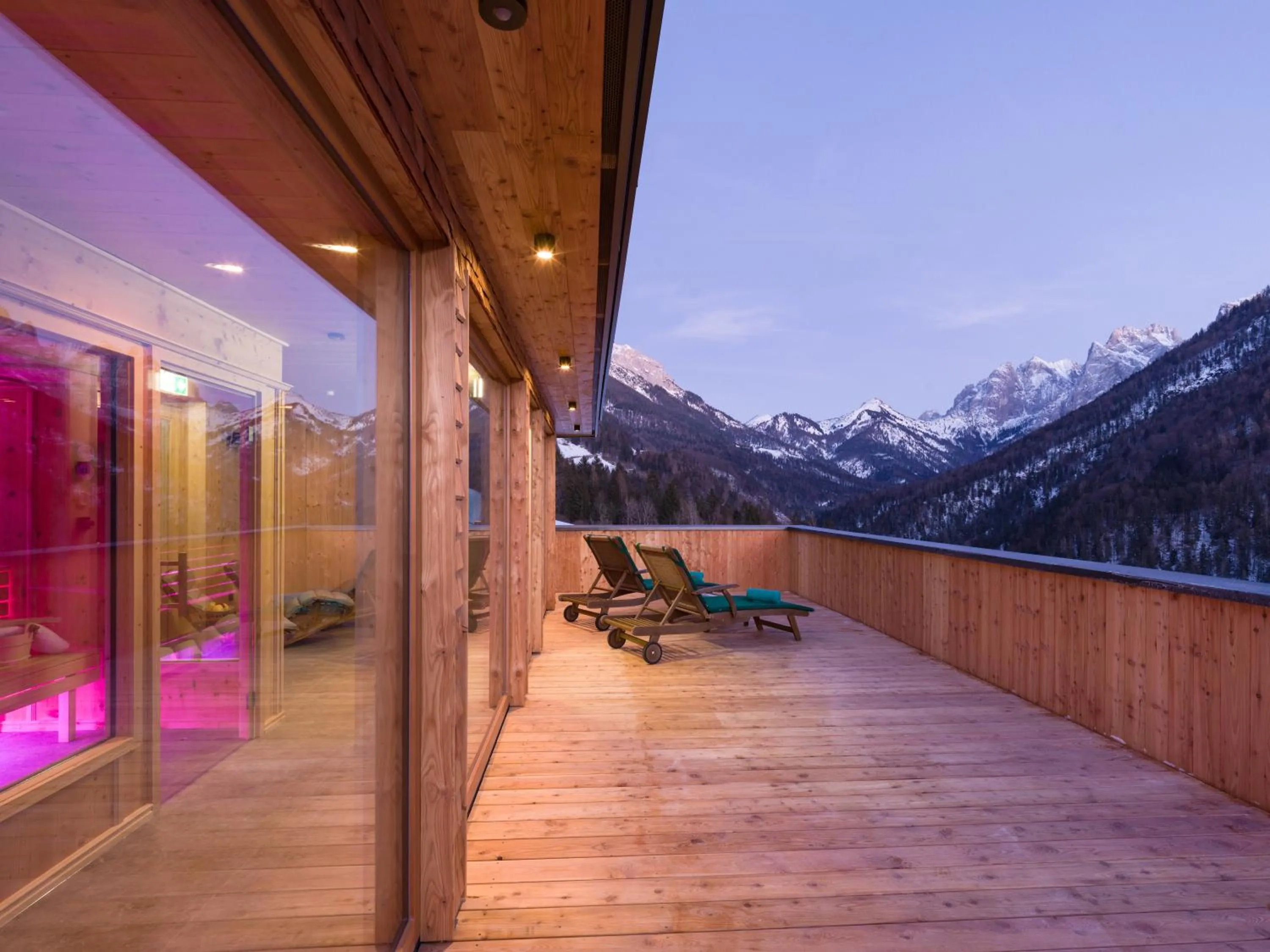 Sauna in Berg'k'hof Kaisertal - Alpine Hideaway