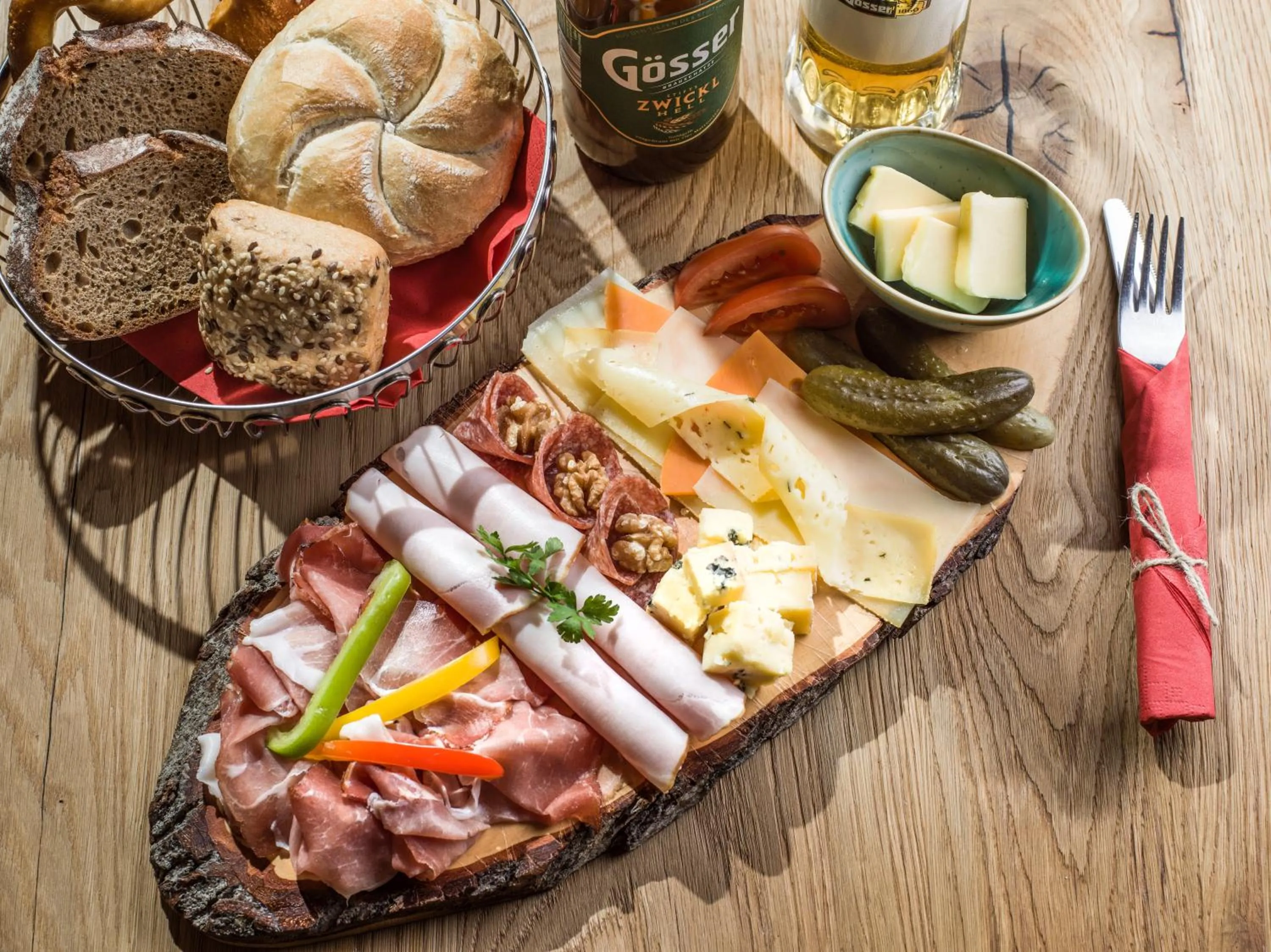 Lunch in Berg'k'hof Kaisertal - Alpine Hideaway