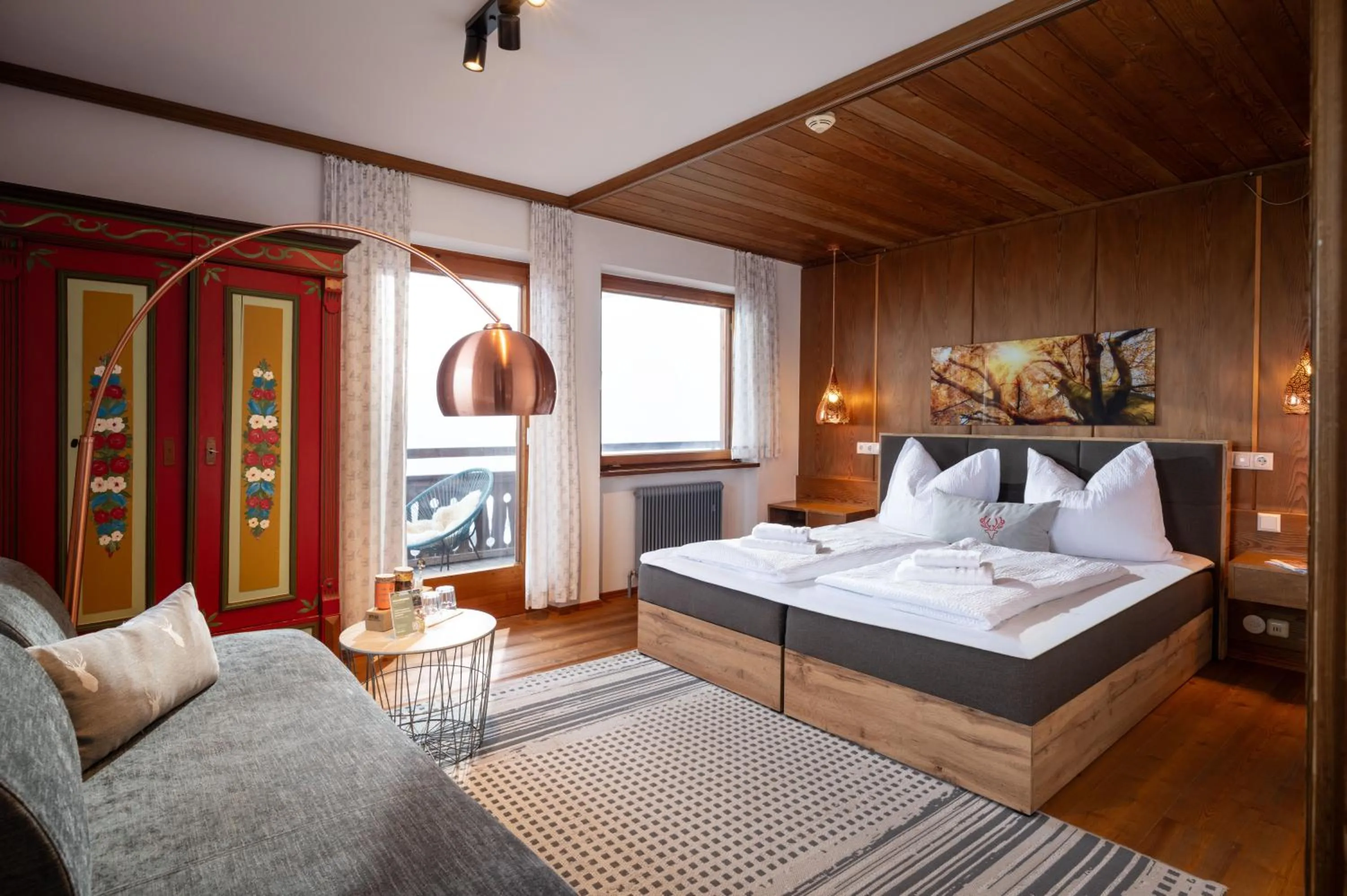 Bedroom, Bed in Berg'k'hof Kaisertal - Alpine Hideaway