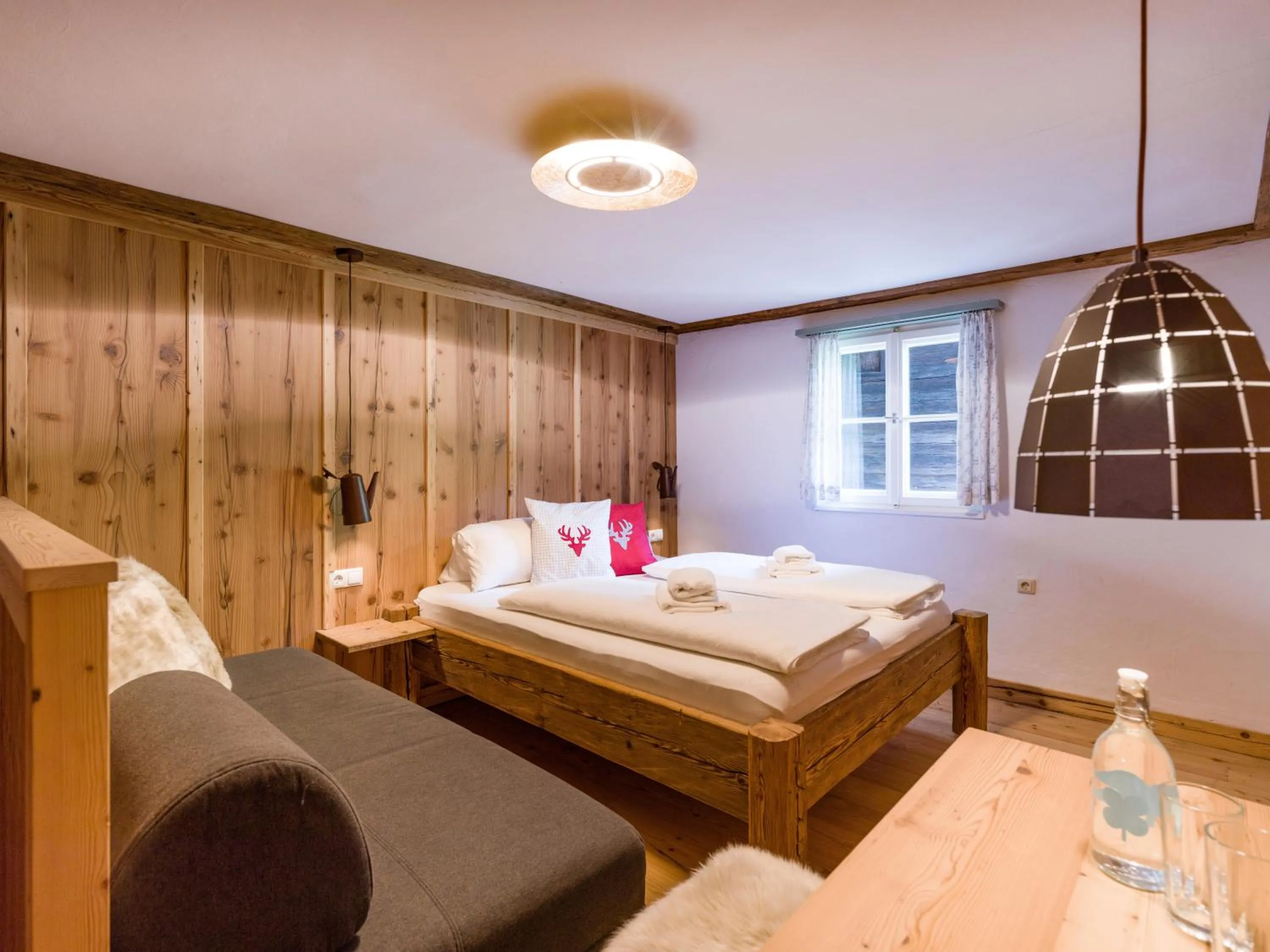 Photo of the whole room, Bed in Berg'k'hof Kaisertal - Alpine Hideaway